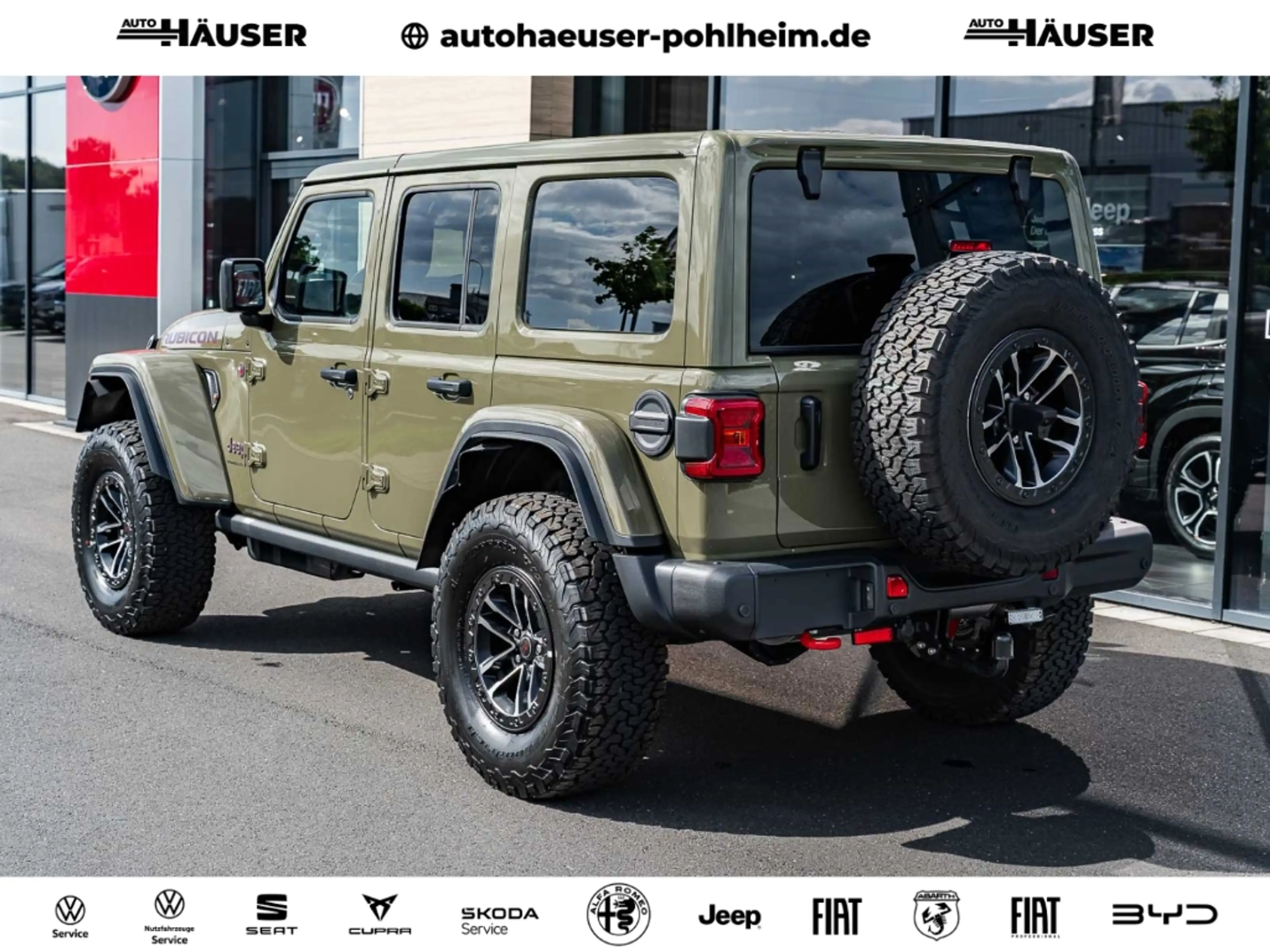 Jeep Wrangler Unlimited 3.6 V6 Rubicon X AHK WINDE NAVI LEDER — photo 4