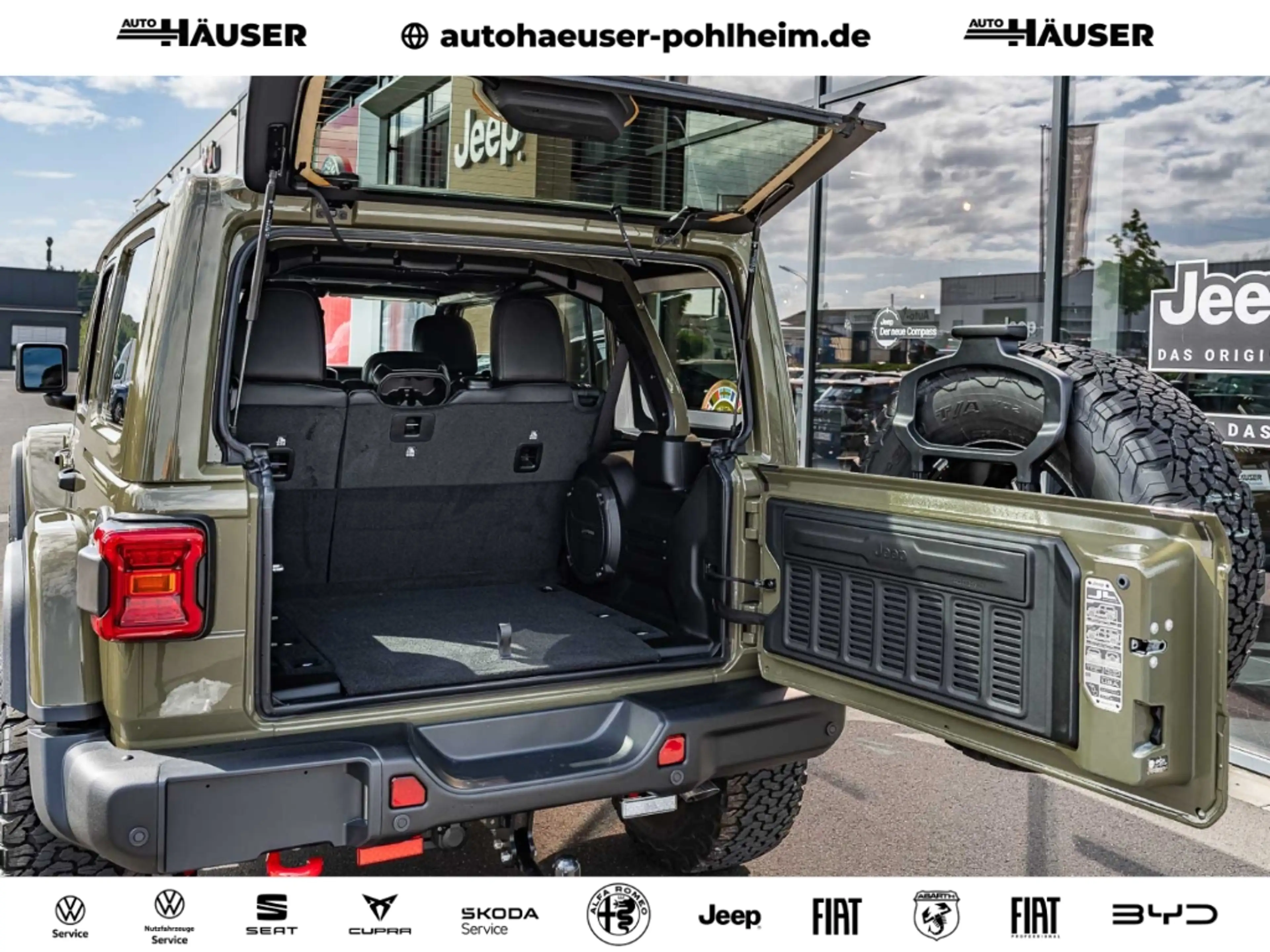 Jeep Wrangler Unlimited 3.6 V6 Rubicon X AHK WINDE NAVI LEDER — photo 12