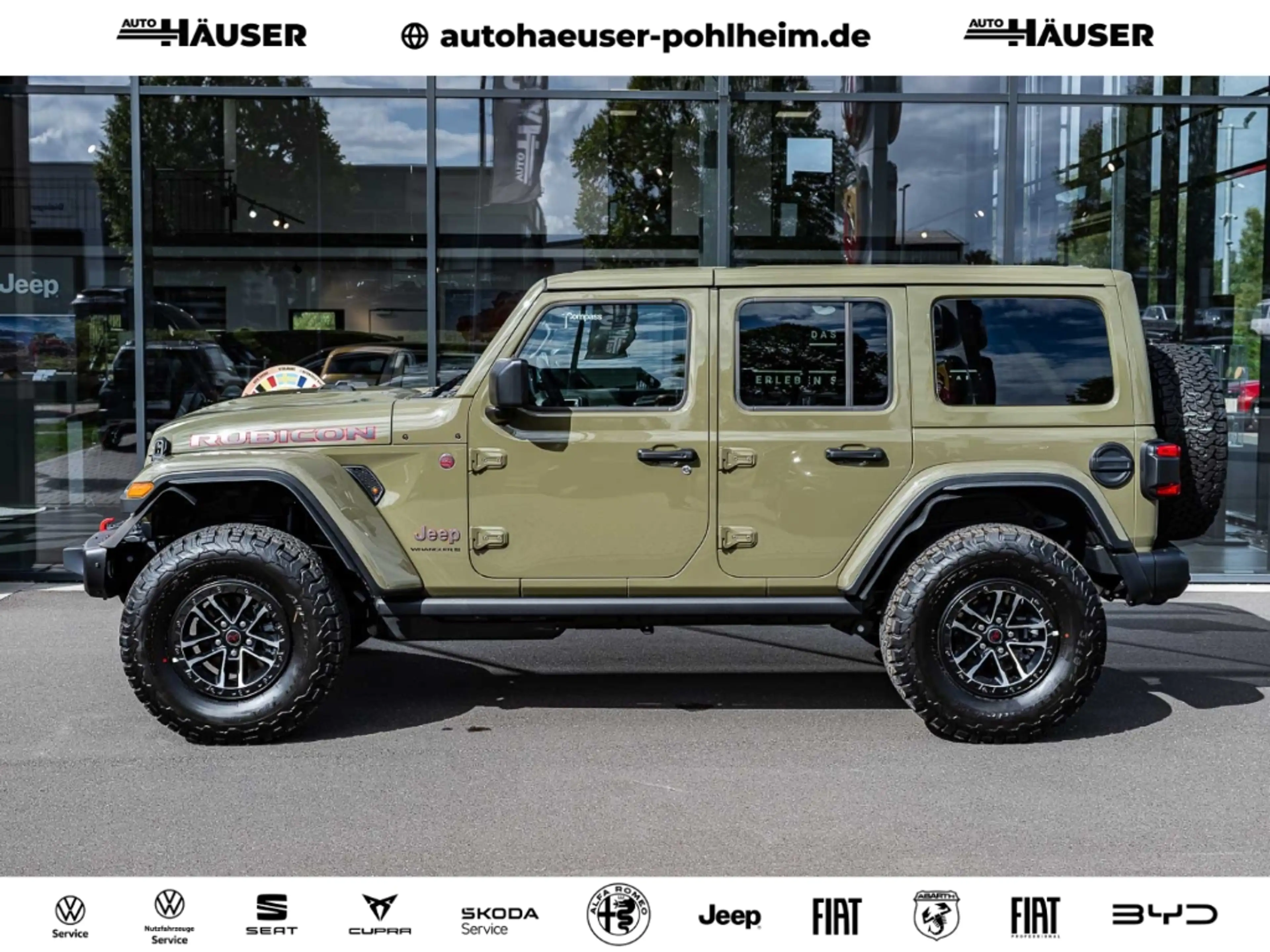 Jeep Wrangler Unlimited 3.6 V6 Rubicon X AHK WINDE NAVI LEDER — photo 3