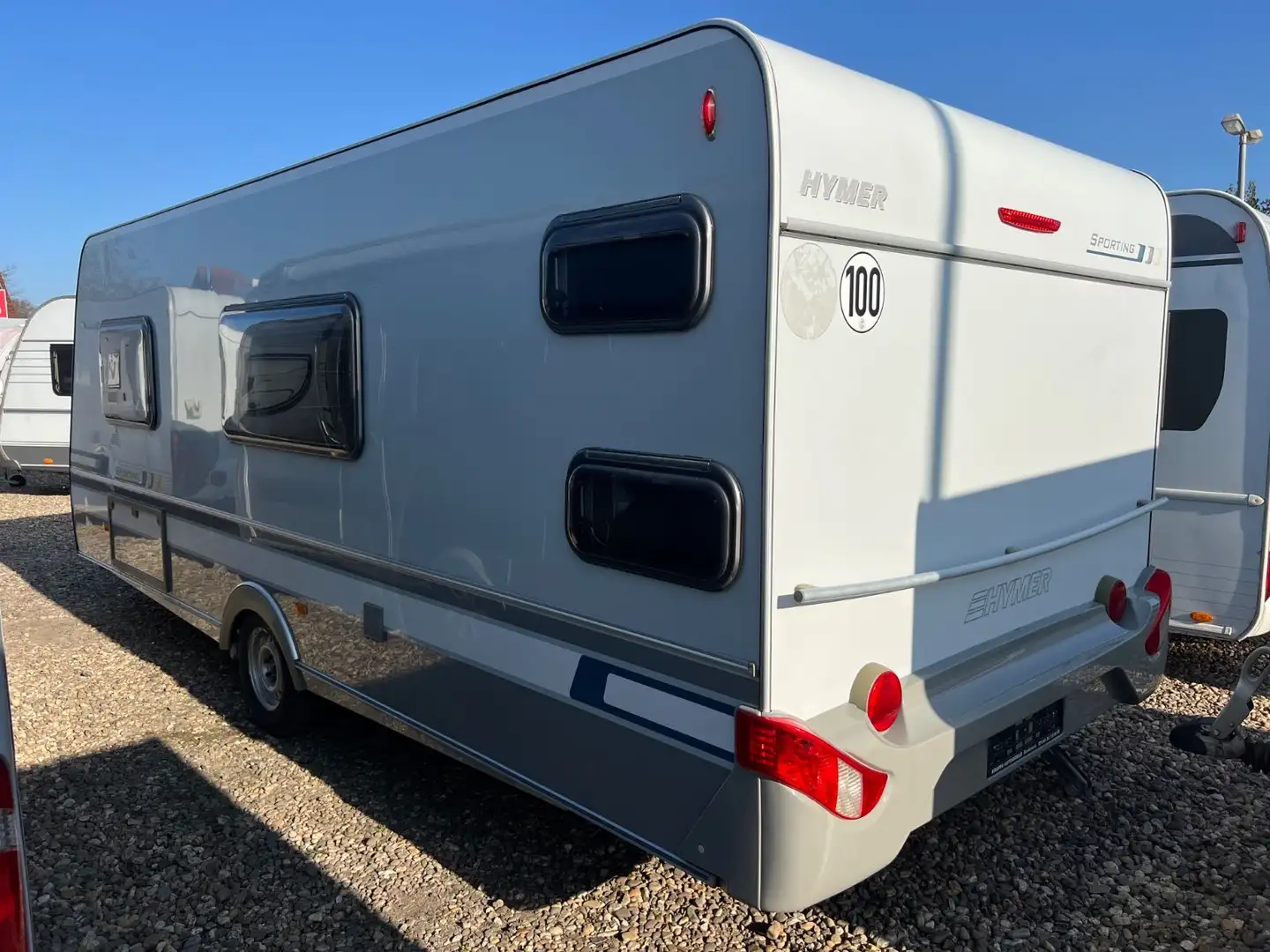 Hymer/Eriba 560 A TKM Etagenbetten Bett Klima Mover Vorzelt Wit - 1