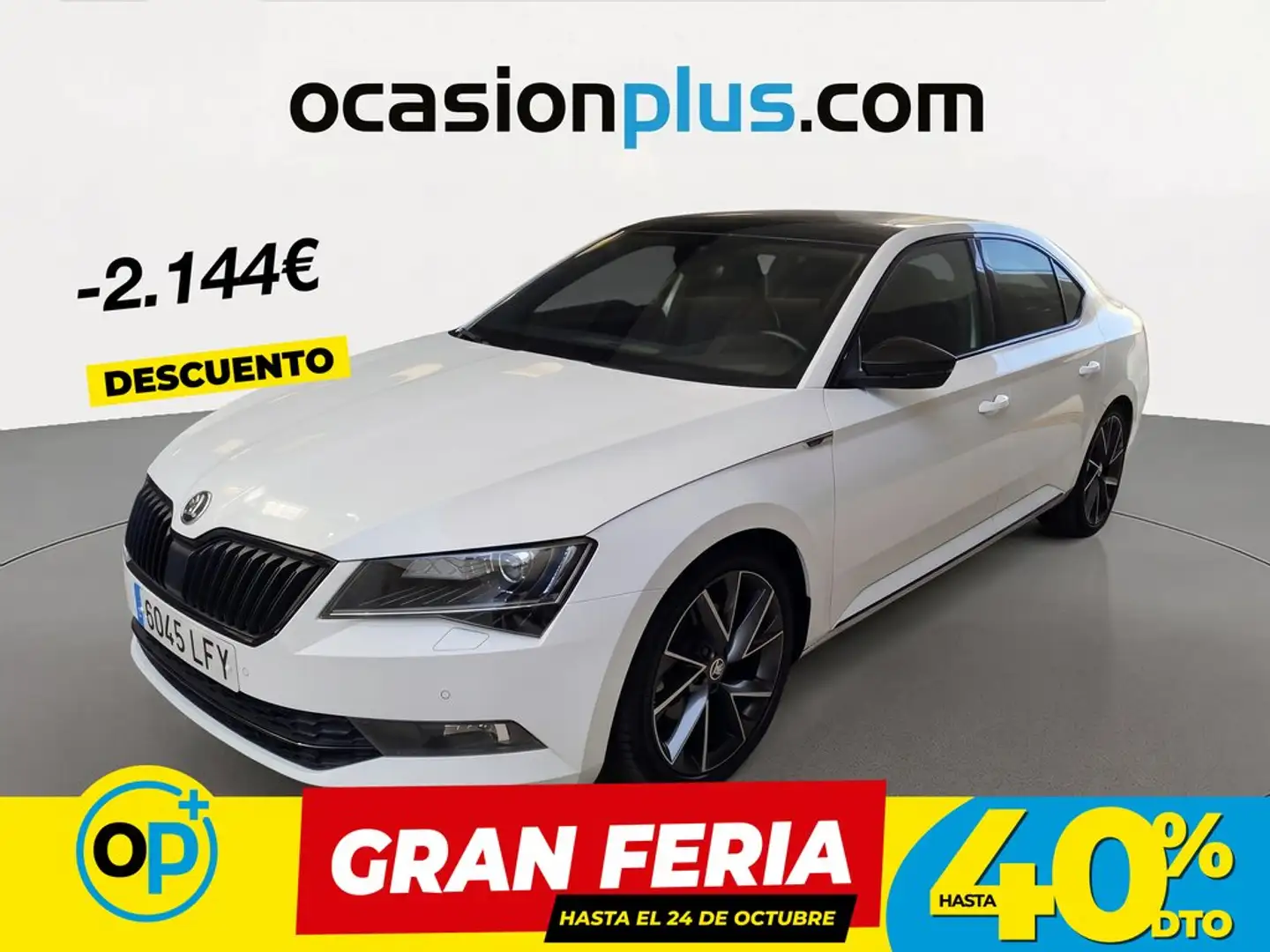 Skoda Superb 1.5 TSI SportLine DSG Blanco - 1