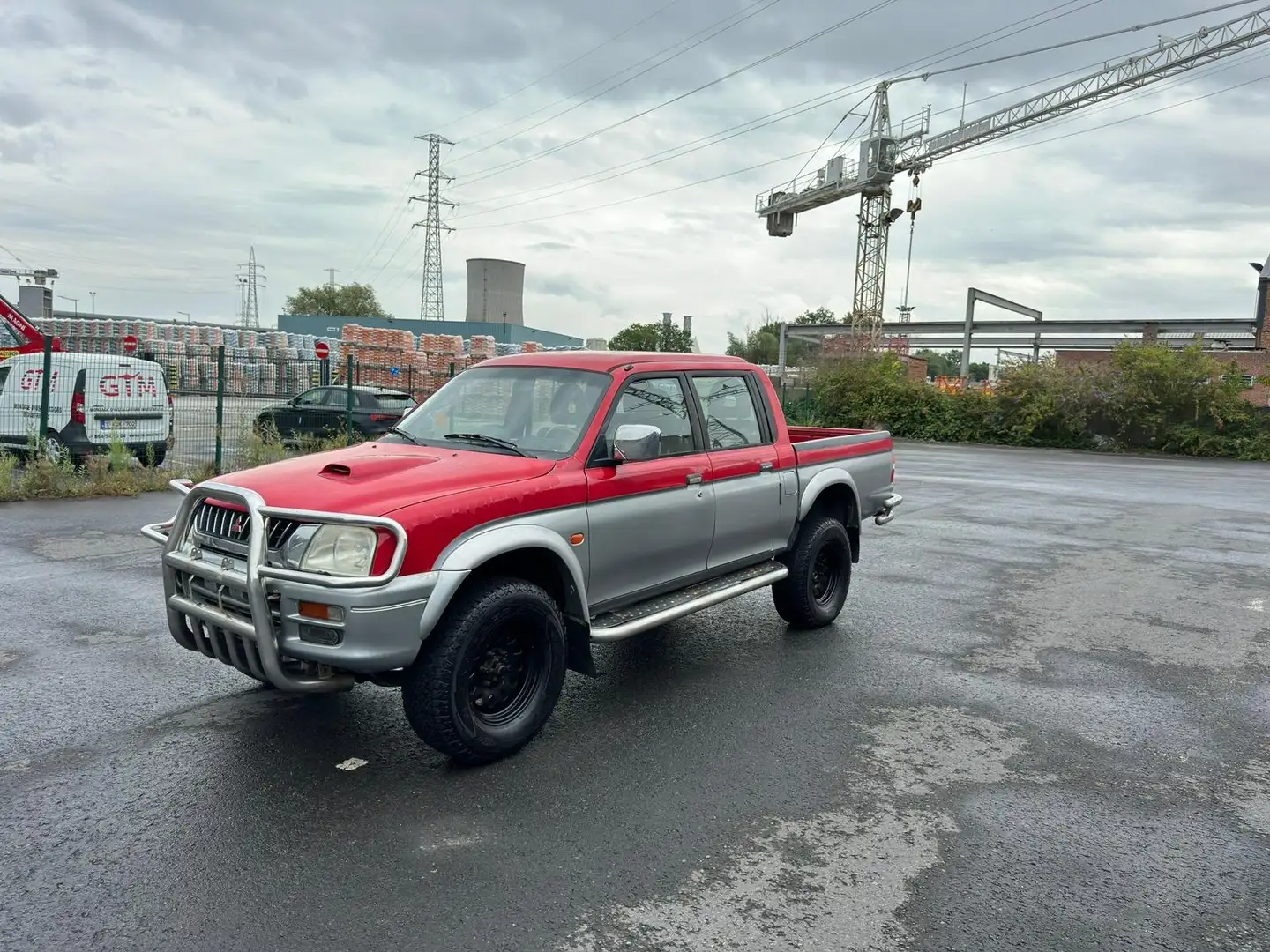 Mitsubishi L200 2.5 GLS 4WD AIRCO CLIMATISÉ Rojo - 1