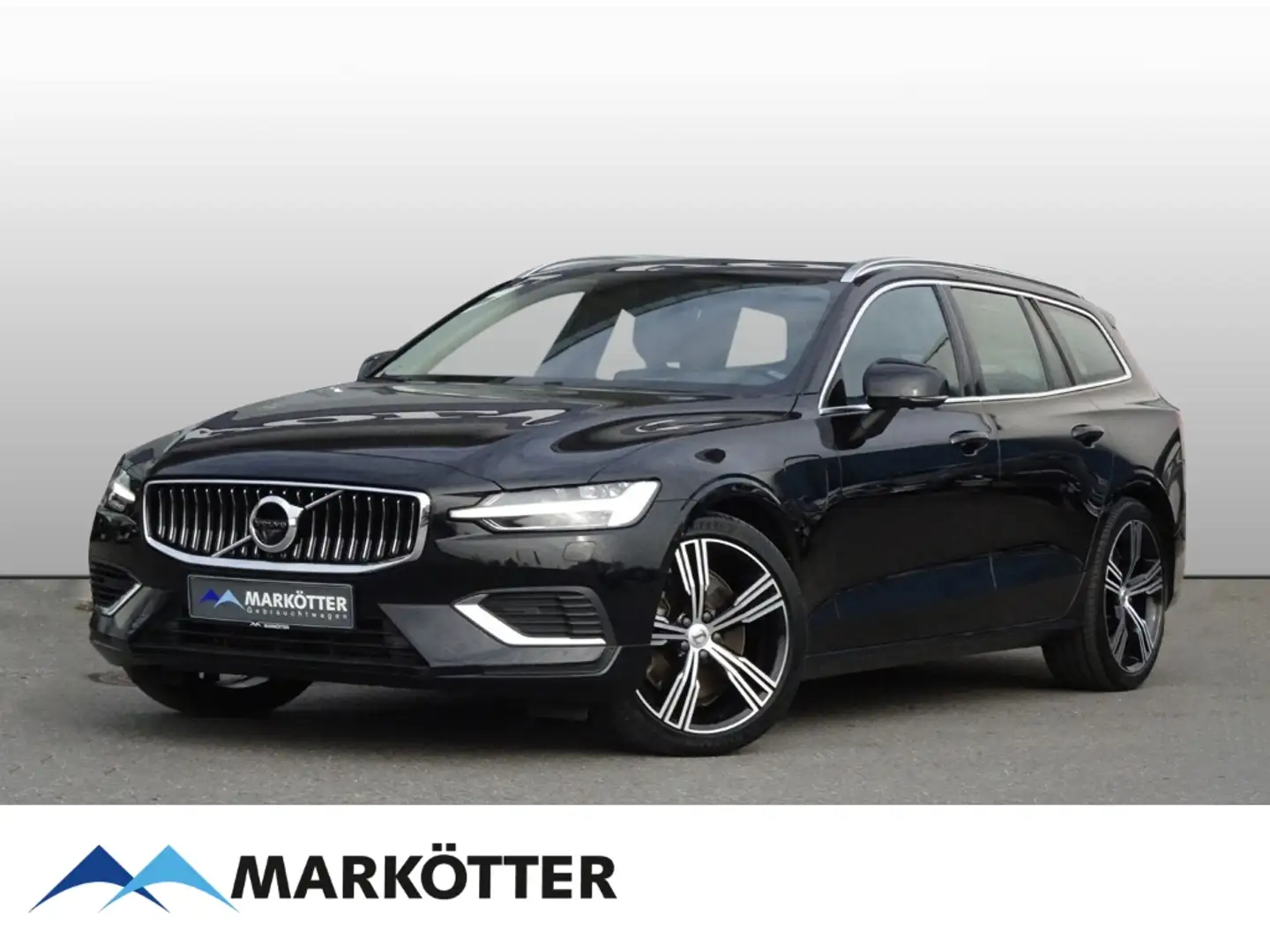 Volvo V60 T6 Plus Bright/AWD/SHZ/LHZ/Navi Schwarz - 1