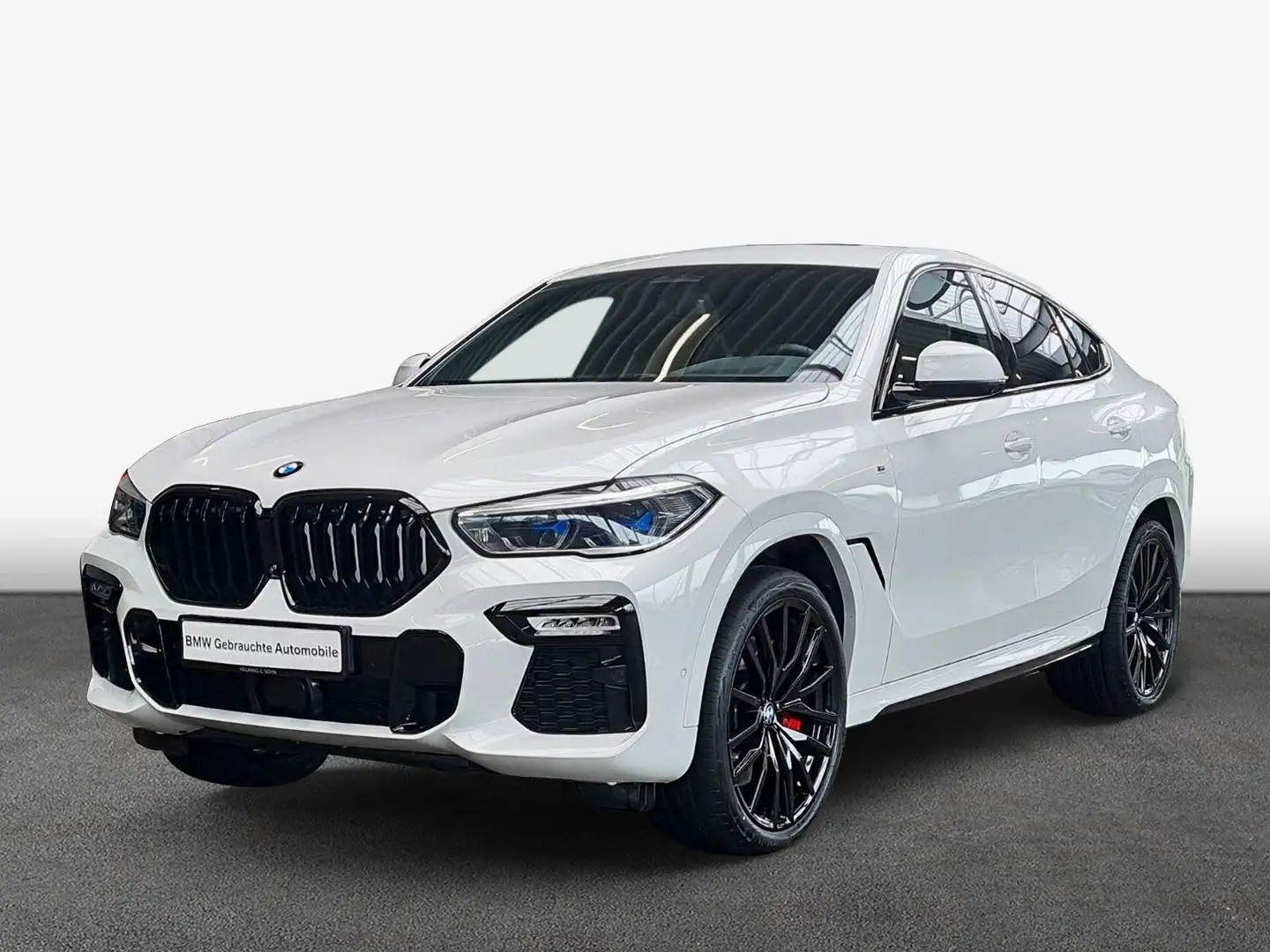 BMW X6 xDrive40d M-Sport Head-Up HK HiFi DAB Laser uvm. Blanc - 1