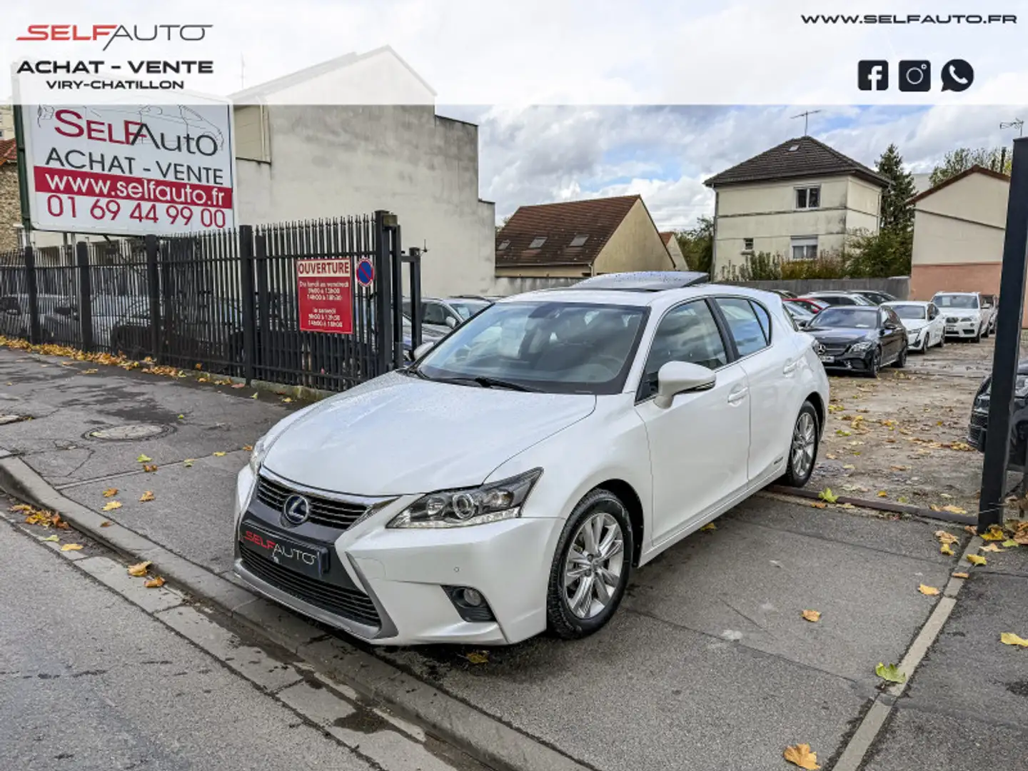 Lexus CT 200h 200H EXECUTIVE Blanc - 1