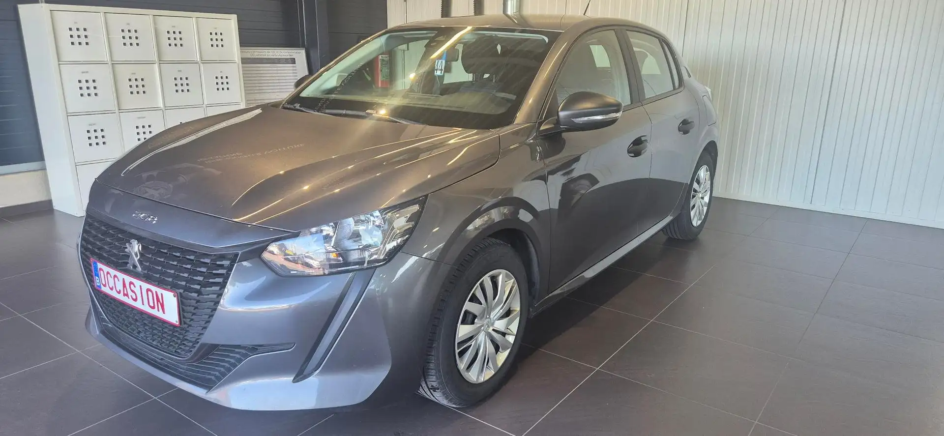 Peugeot 208 1.2i PureTech Active (EU6.3) Gris - 1