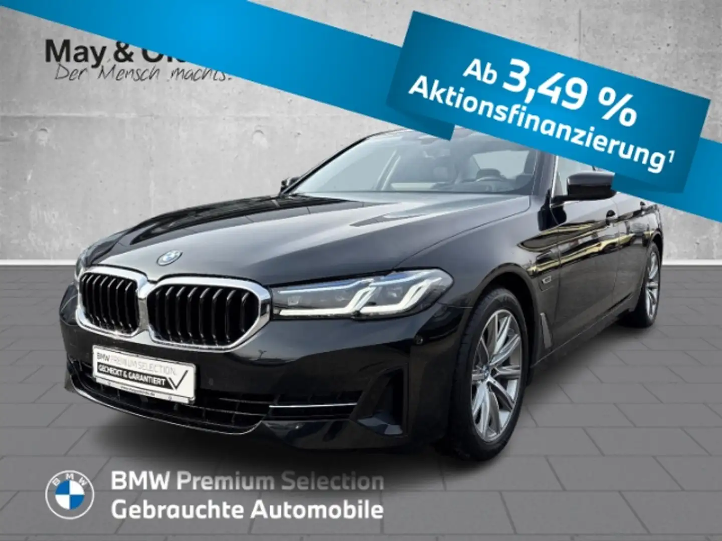 BMW 530 e HUD TV Navi Leder HiFi GSD Laser DA+ PA Schwarz - 1