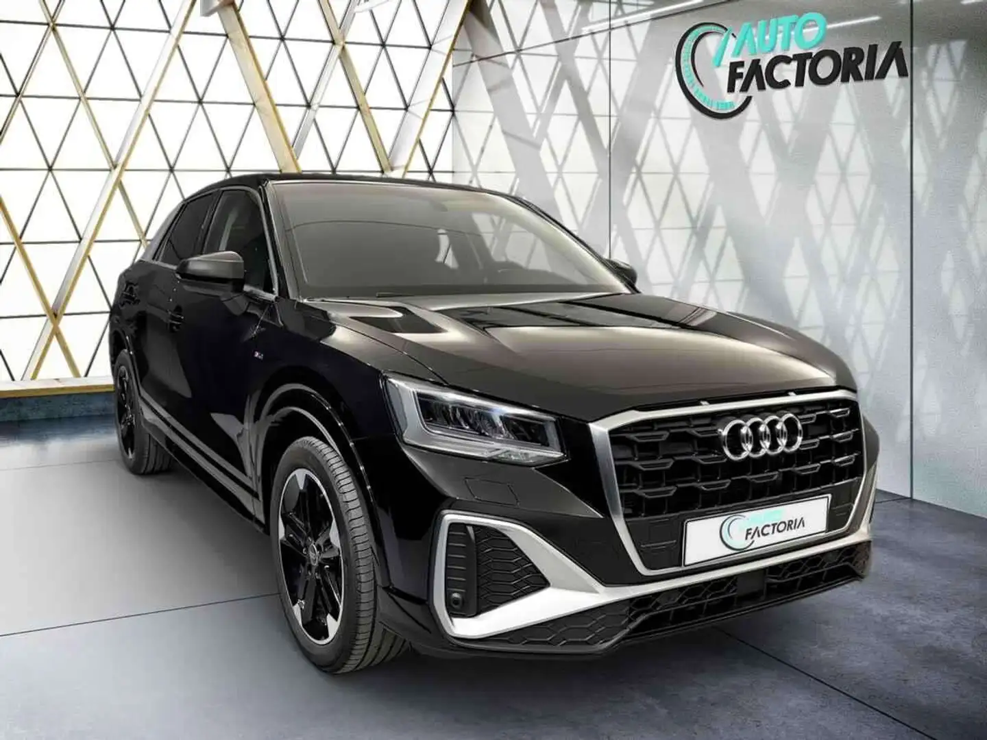 Audi Q2 -26% 30 TFSI 110cv SLINE +GPS+CAM+FULL LED+Options Noir - 2