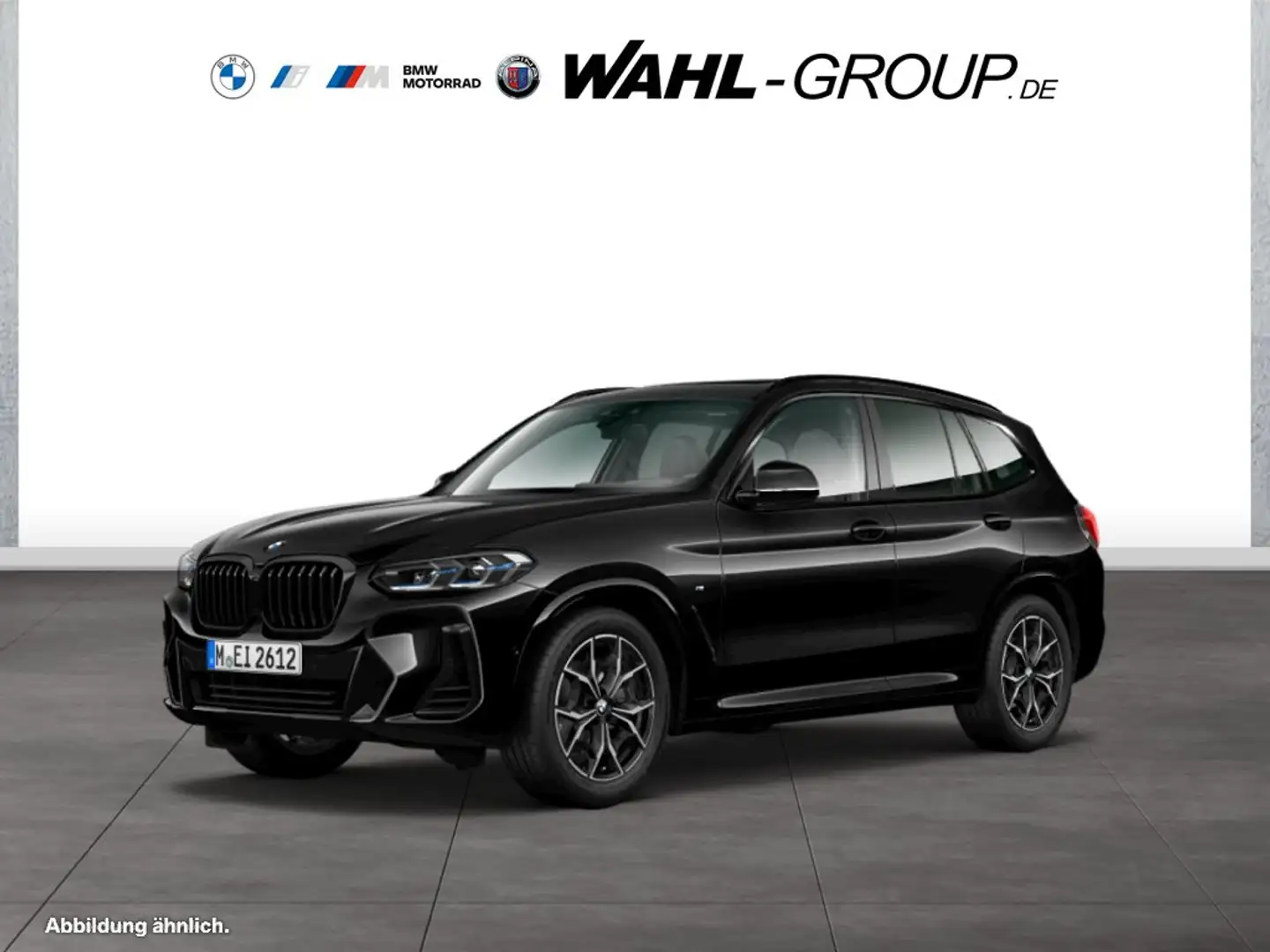 BMW X3 xDrive30d M SPORTPAKET AHK HEAD-UP HIFI PANO ALU 1 Noir - 1