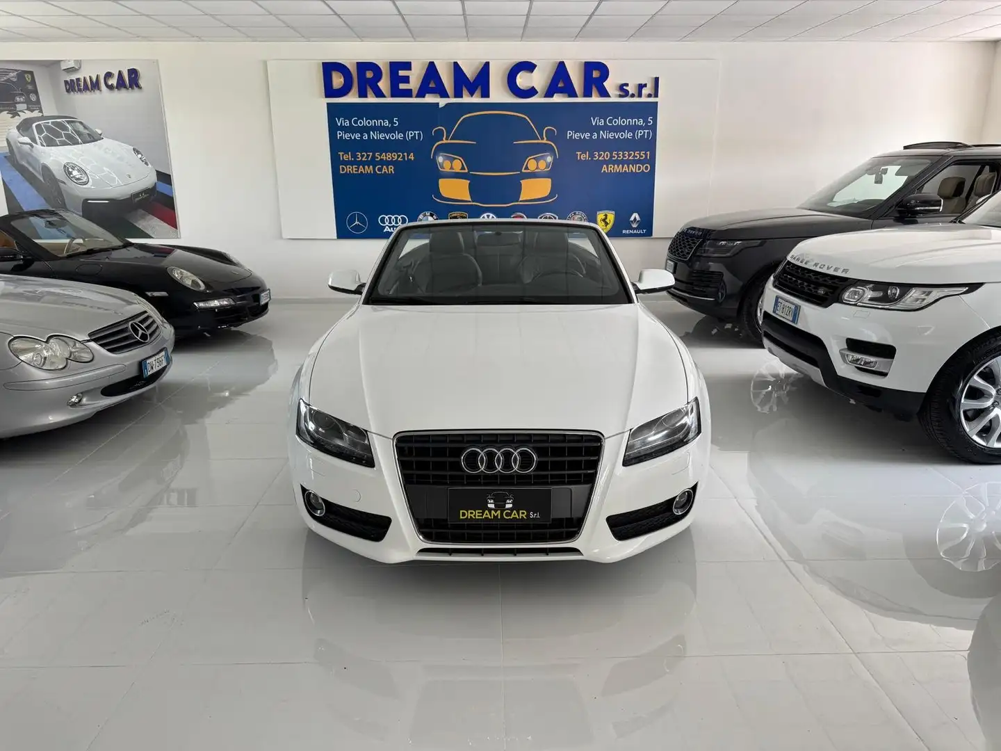 Audi A5 A5 Cabrio 1.8 tfsi Ambiente 160cv Bianco - 1