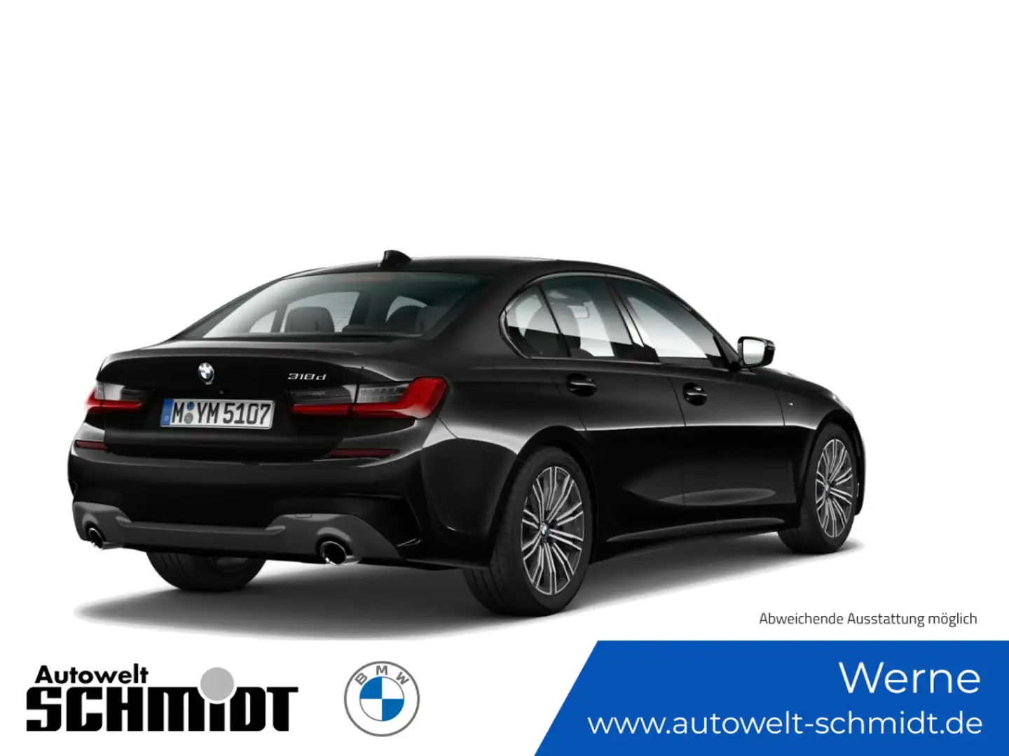 BMW 318 d M Sport + GARANTIE Nero - 2