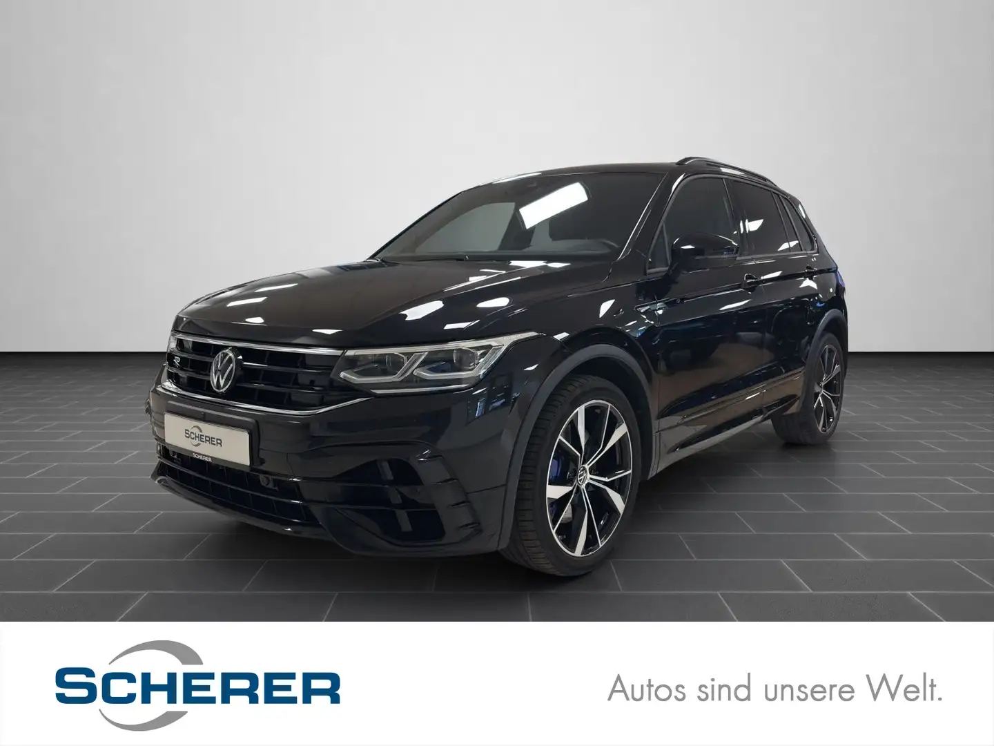 Volkswagen Tiguan 2.0 TSI R DSG 360°RFK PDC ACC NAVI APP Schwarz - 1