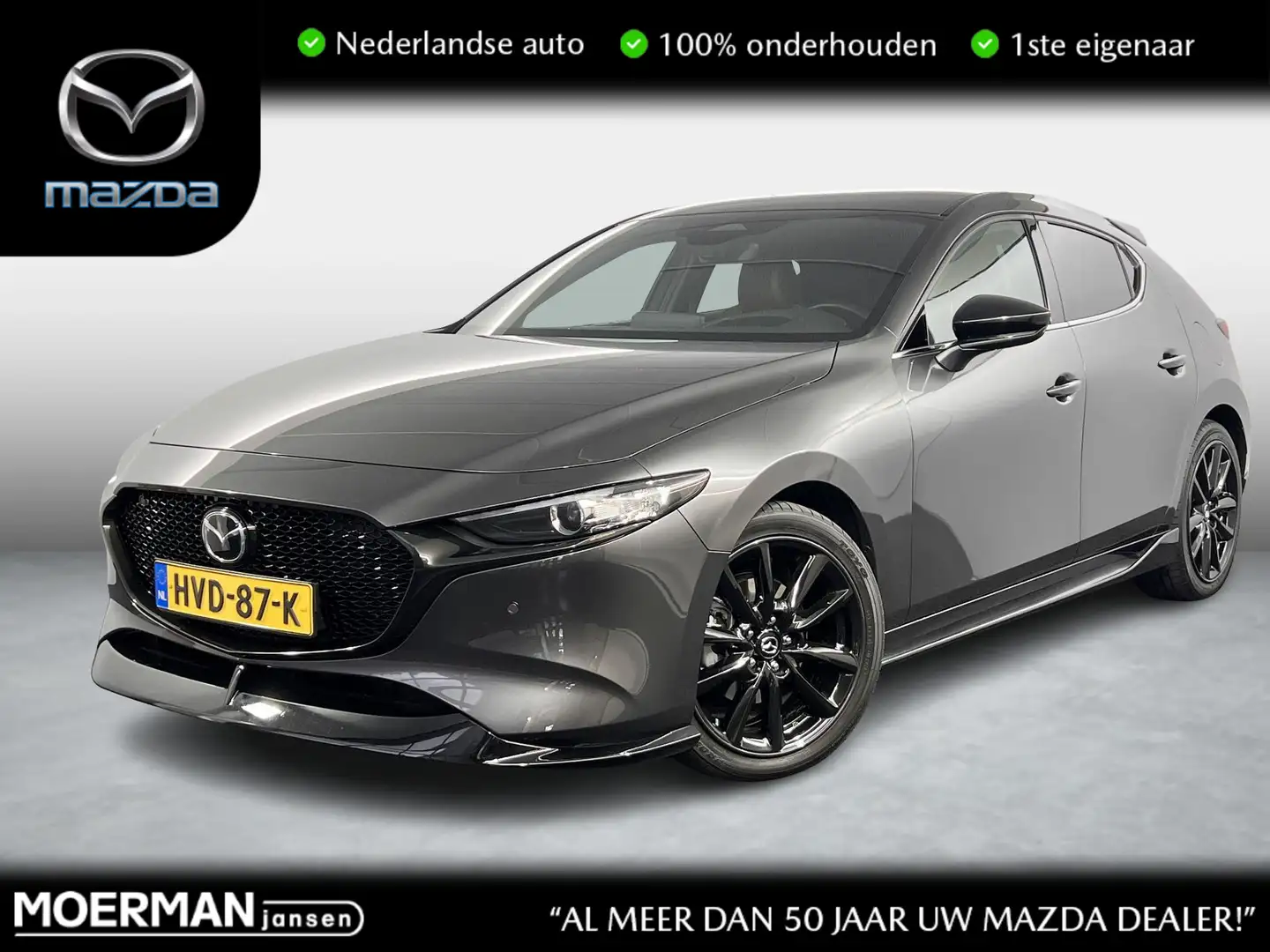 Mazda 3 2.5 e-SkyActiv-G M Hybrid 140 Nagisa / Dealer demo Grau - 1