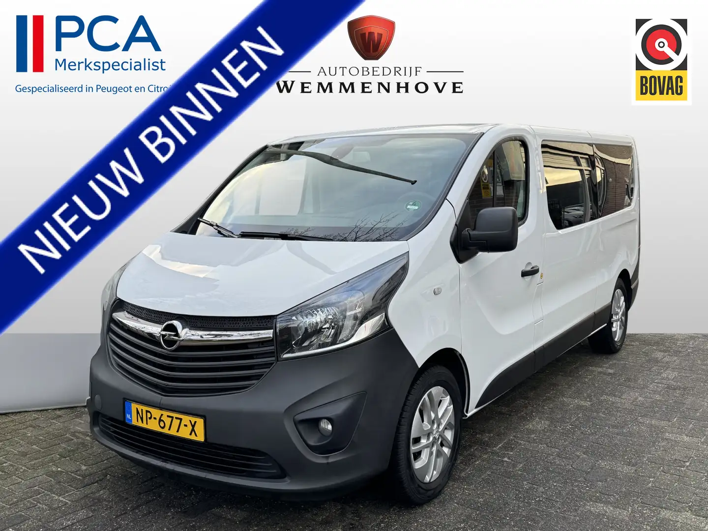 Opel Vivaro Combi 1.6 CDTI L2H1 BiTurbo ecoFLEX Airco/Navi/Cam Blanc - 1