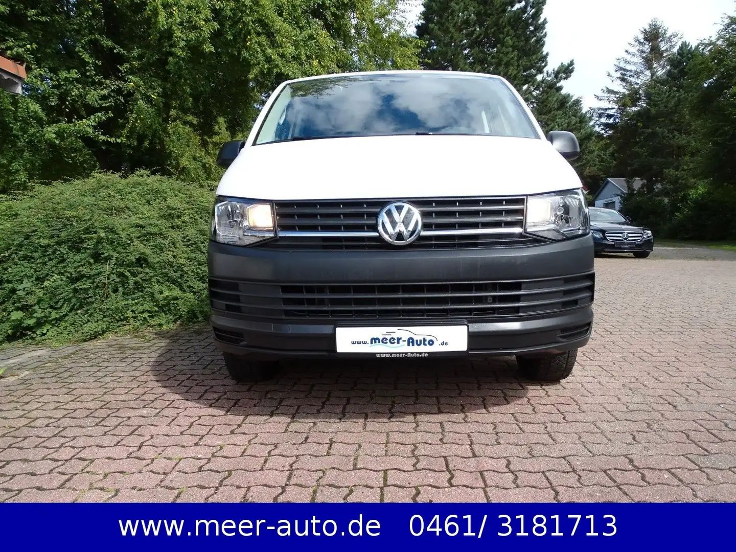Volkswagen T6 Kasten Klima/StHz/el.Dachlüfter/2.Sitzer/PDC Weiß - 2