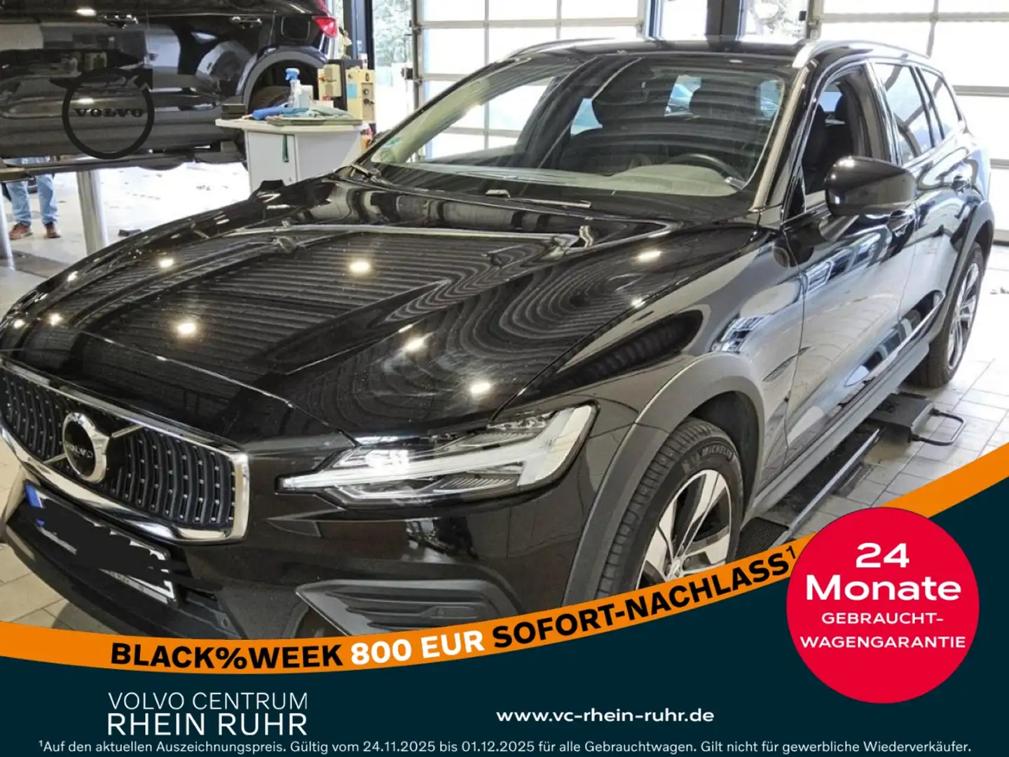 Volvo V60 Cross Country B4 AWD Plus+STNDHZ+AHK+RFK Schwarz - 1
