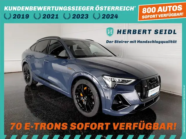 Audi e-tron SB 55 quattro S-LINE BLACK *NP: € 113.165,-- / MATRIX-LED / MEMORY SPORTSITZE / 21 ZOLL / AHV & KAMERA / B&O SOUND*