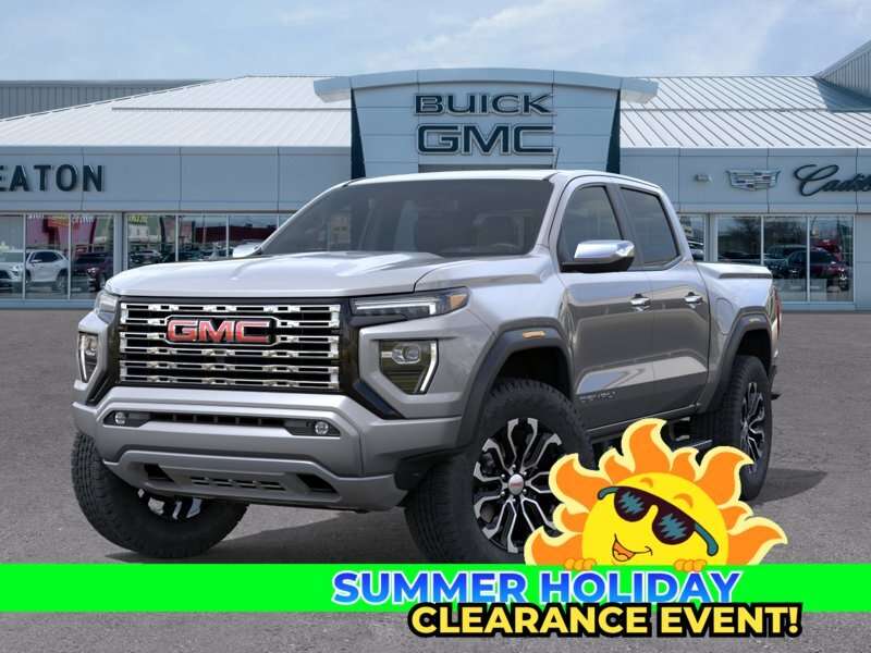 Gray 2026 GMC Canyon Pickup Truck Four-Wheel Drive 8-Speed Automatic