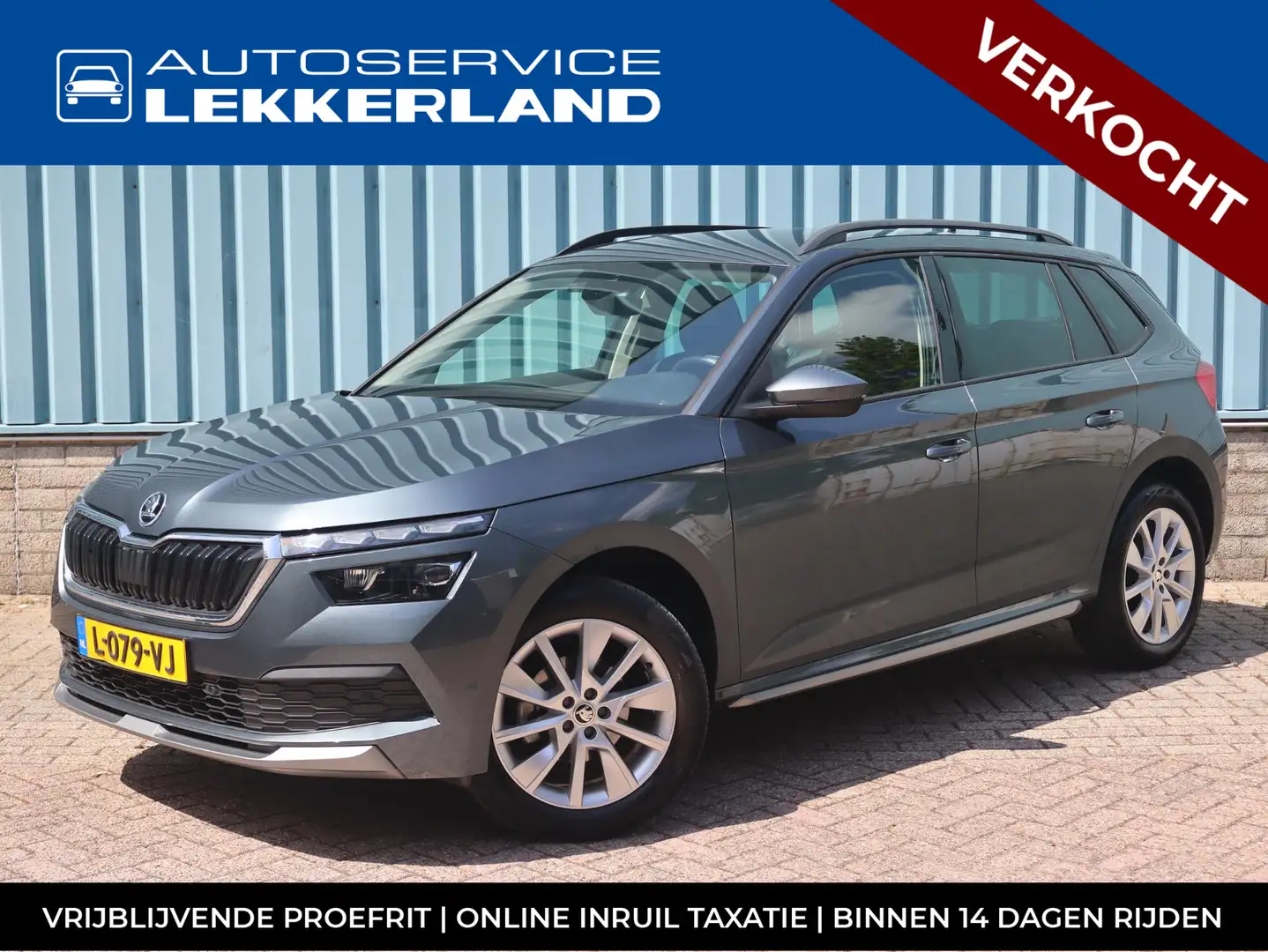 Skoda Kamiq SUV Business Edition 1.0 TSI 110pk H6 | NAVI | CLI Grijs - 1