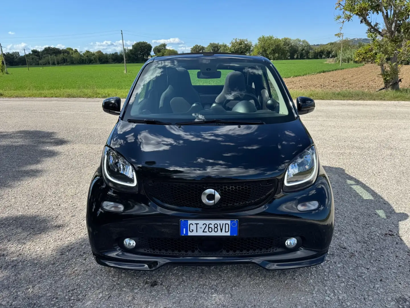 smart forTwo fortwo 90 0.9 T twinamic cabrio Prime Nero - 2