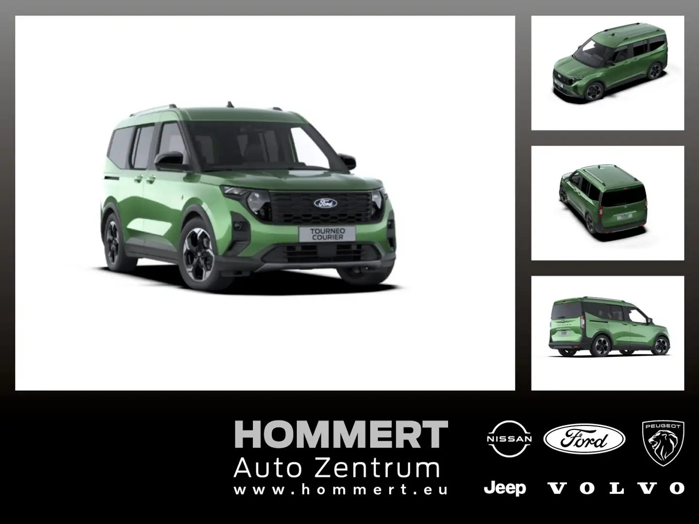 Ford Tourneo Courier Active 1.0 NAVI*ACC*SHZ*BLIS*LM17 Zelená - 1