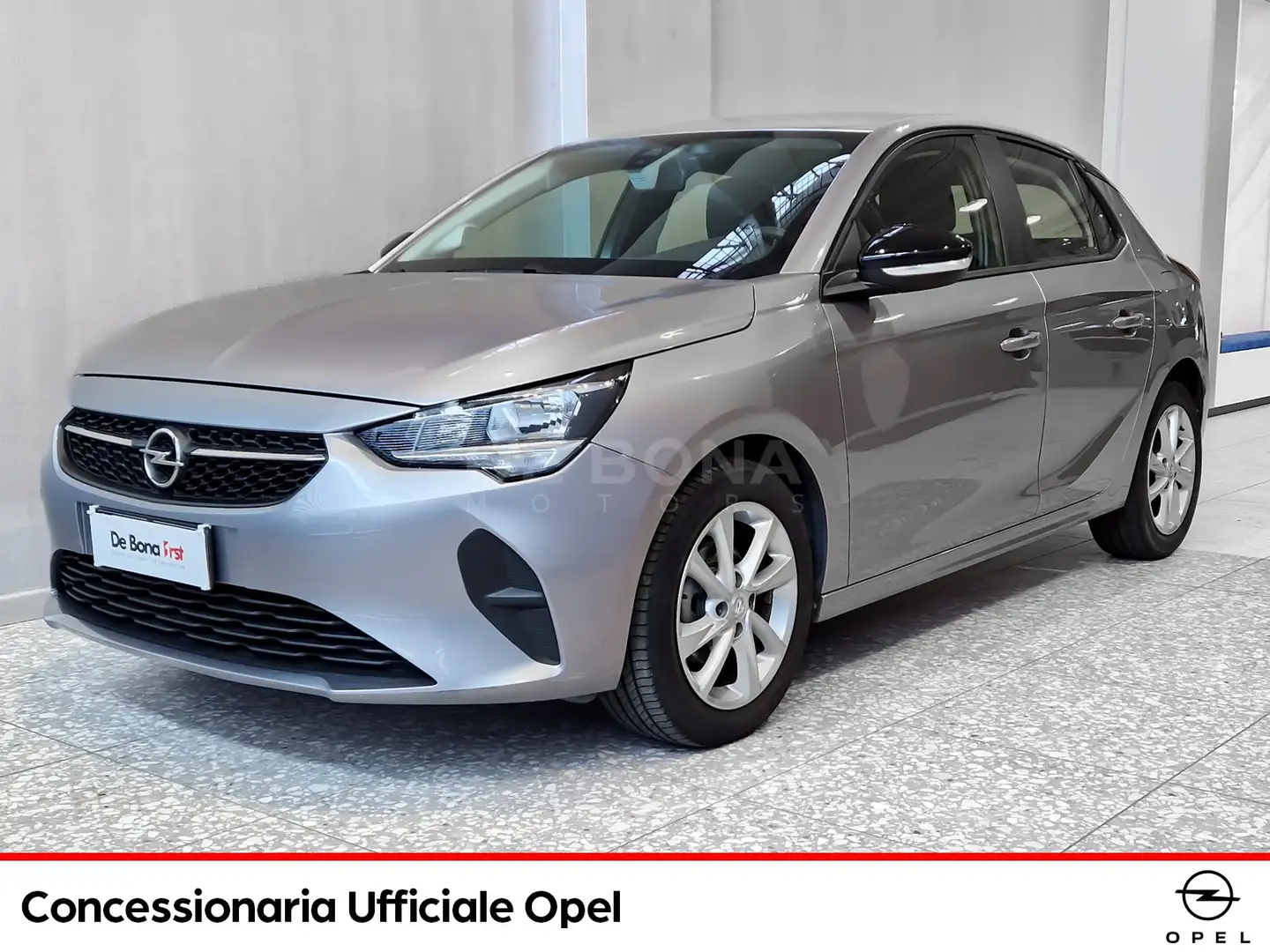Opel Corsa 1.2 elegance s&s 75cv Argent - 1