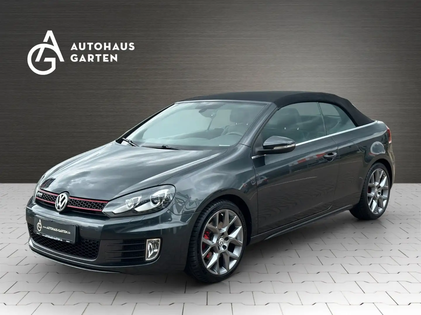 Volkswagen Golf VI Cabriolet GTI Leder Xenon SHZ PDC Navi Grau - 1