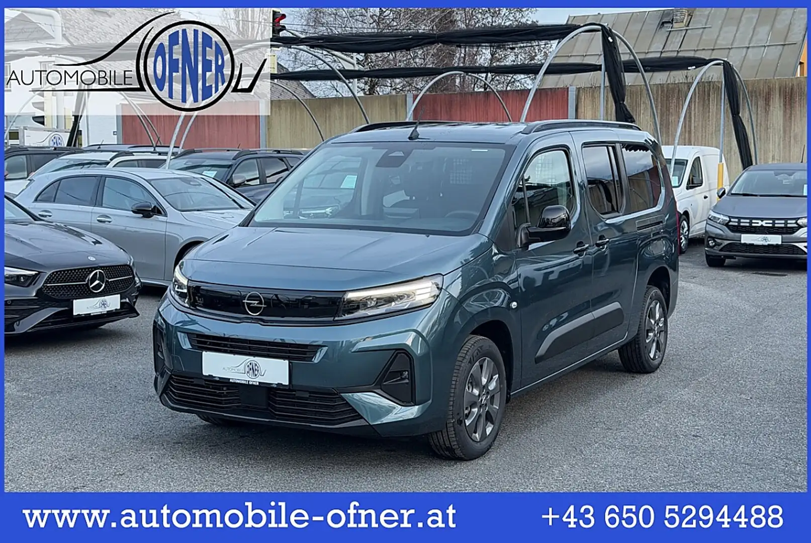 Opel Combo HDI130 XL Edition Aut. LED PDC 180°Kamera 2x Sc... Blau - 1