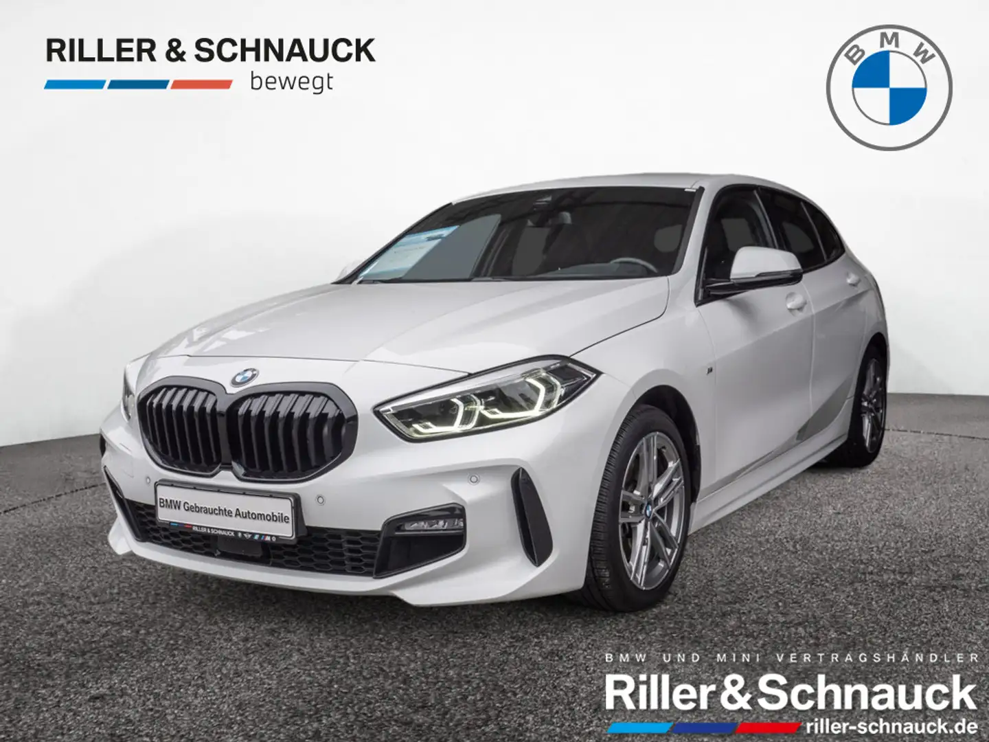 BMW 118 i M-Sport PDC SHZ NAVI LED SCHEINWERFER Weiß - 1