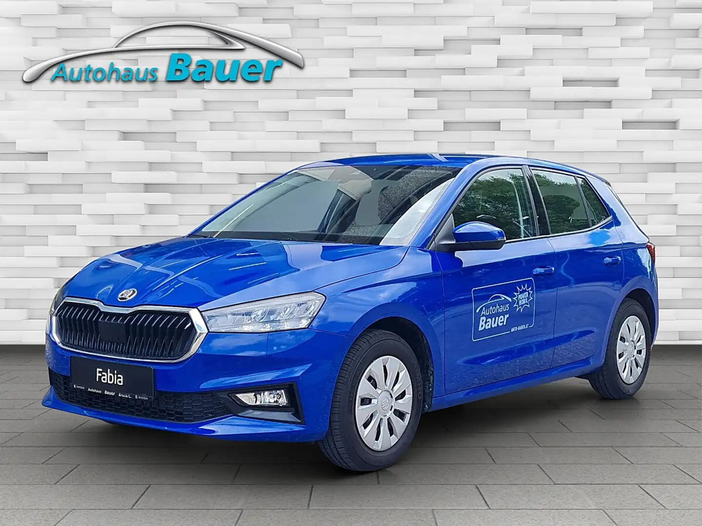 Skoda Fabia Essence 1,0 Blau - 1