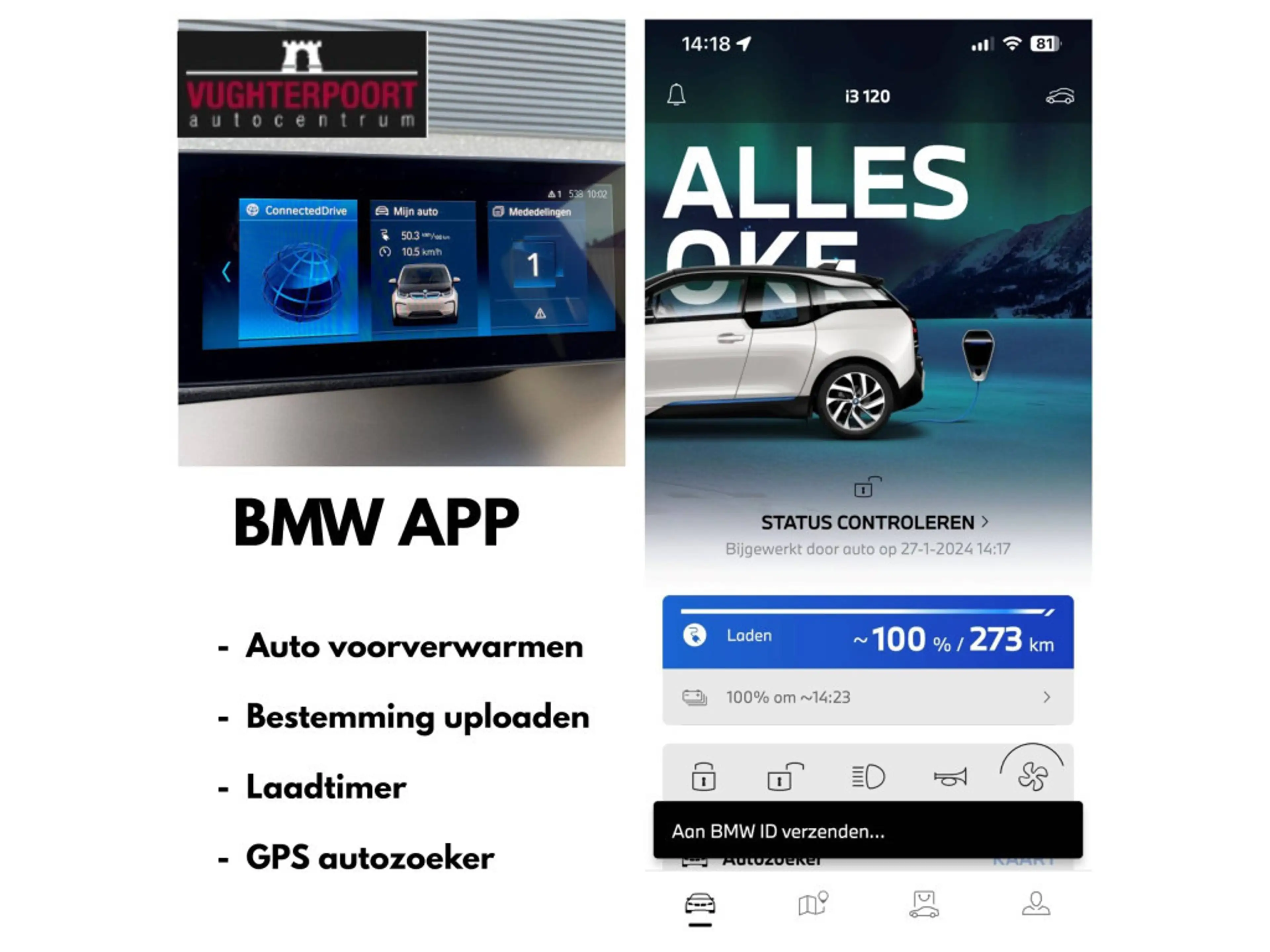 BMW i3 Executive 120Ah 42 kWh/Navi-Pro/Carplay/*14.000km* — photo 10