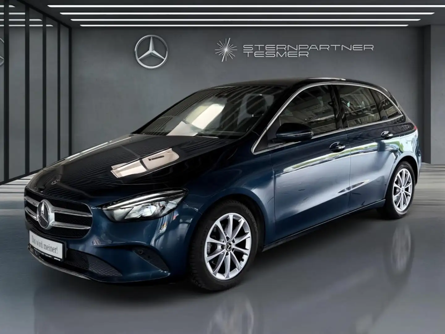 Mercedes-Benz B 180 +Progressive+MBUX+KAMERA+NAVI+Ambiente+SHZ Azul - 2
