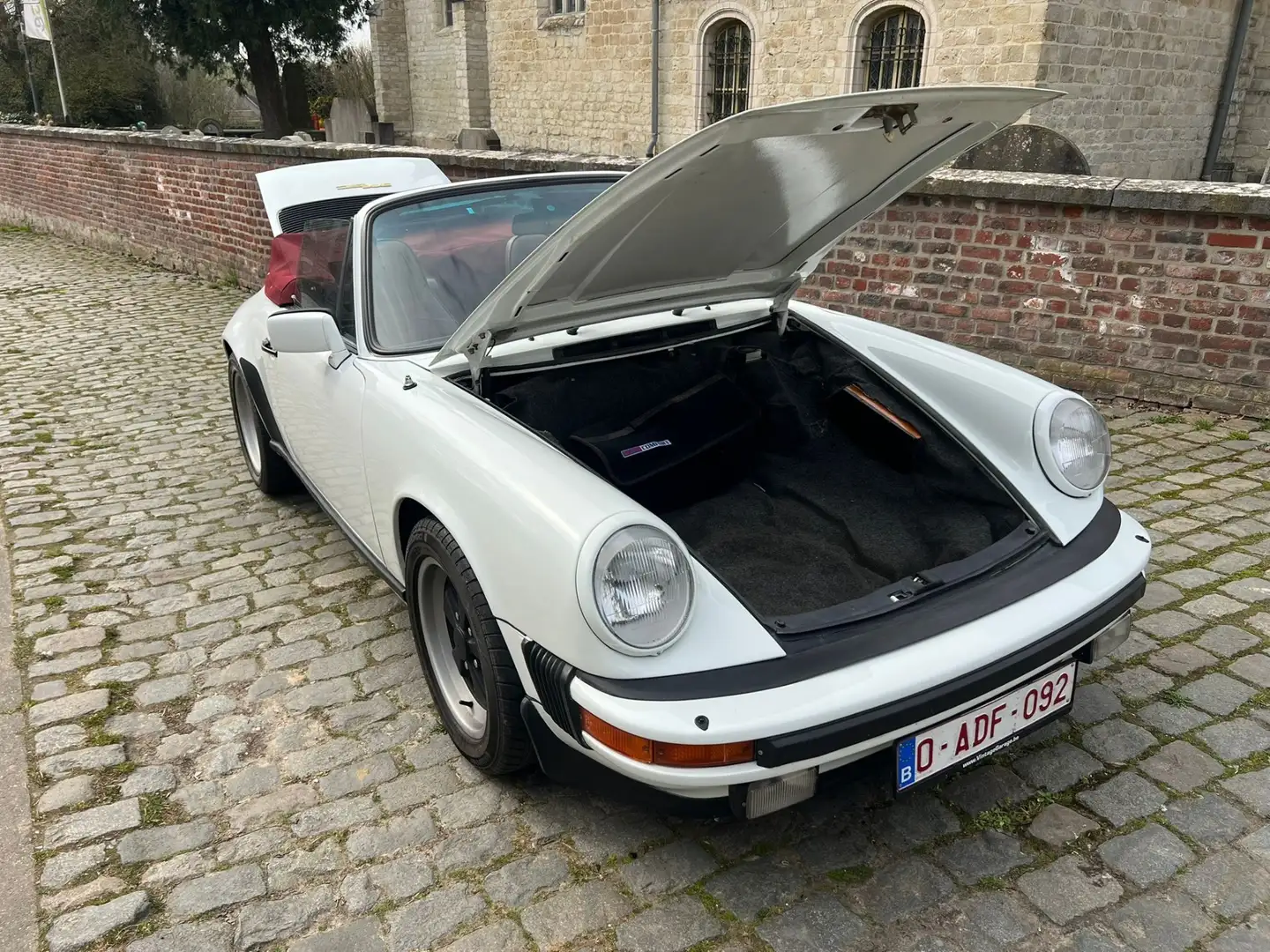 Porsche 911 sc cabrio bijela - 2