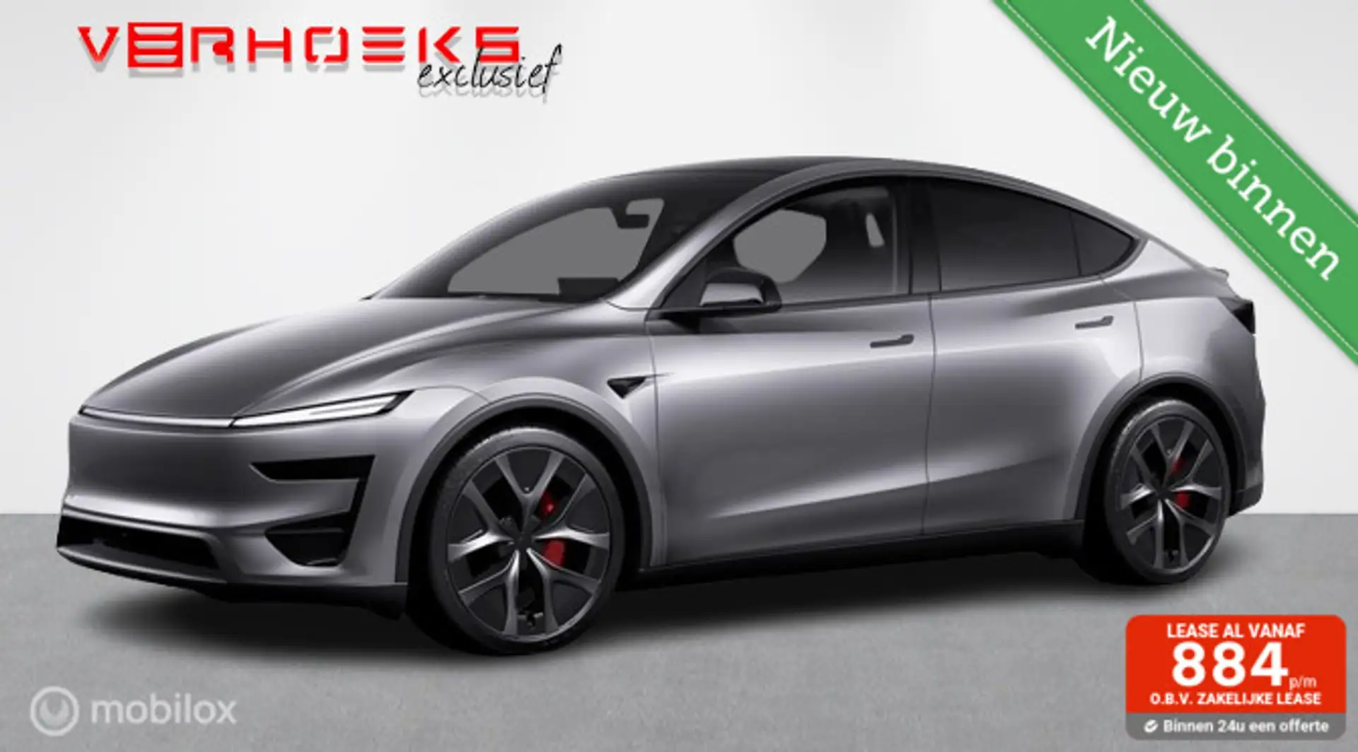 Tesla Model Y Performance AWD 82 kWh NIEUWE MODEL!! Grijs - 1
