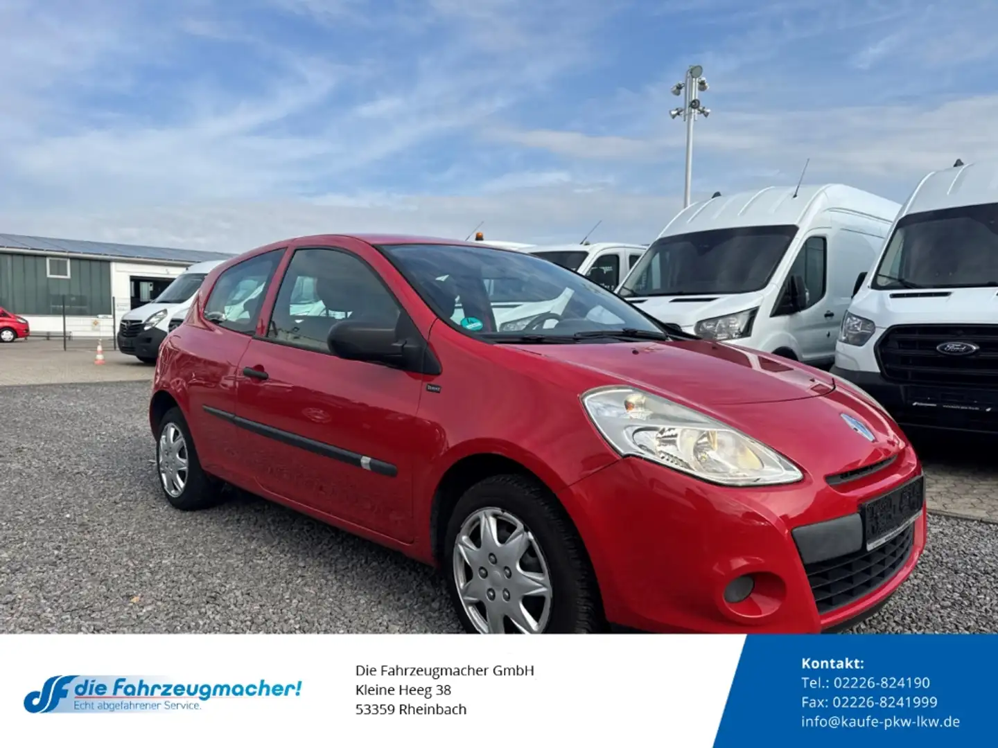 Renault Clio III YAHOO! 1.2 16V GA Klima *EXPORT Rosso - 1
