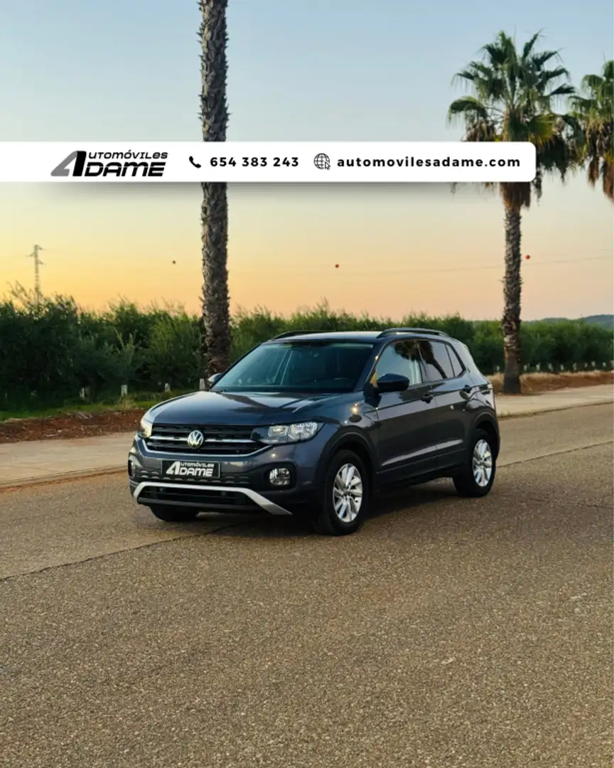 Volkswagen T-Cross 1.0 TSI Advance DSG7 81kW Gris - 1