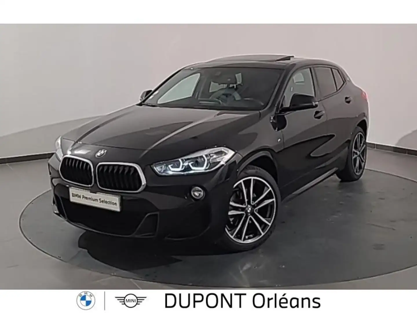 BMW X2 sDrive18dA 150ch M Sport Euro6d-T Noir - 1