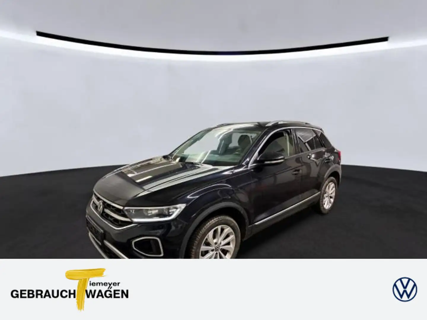 Volkswagen T-Roc 1.5 TSI STYLE AHK LED+ NAVI ERGO-ACTIVE Schwarz - 1
