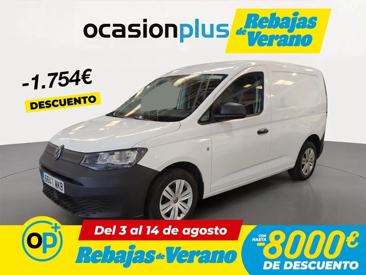 Volkswagen Caddy Cargo Furgón 2.0TDI 55kW Blanco - 1