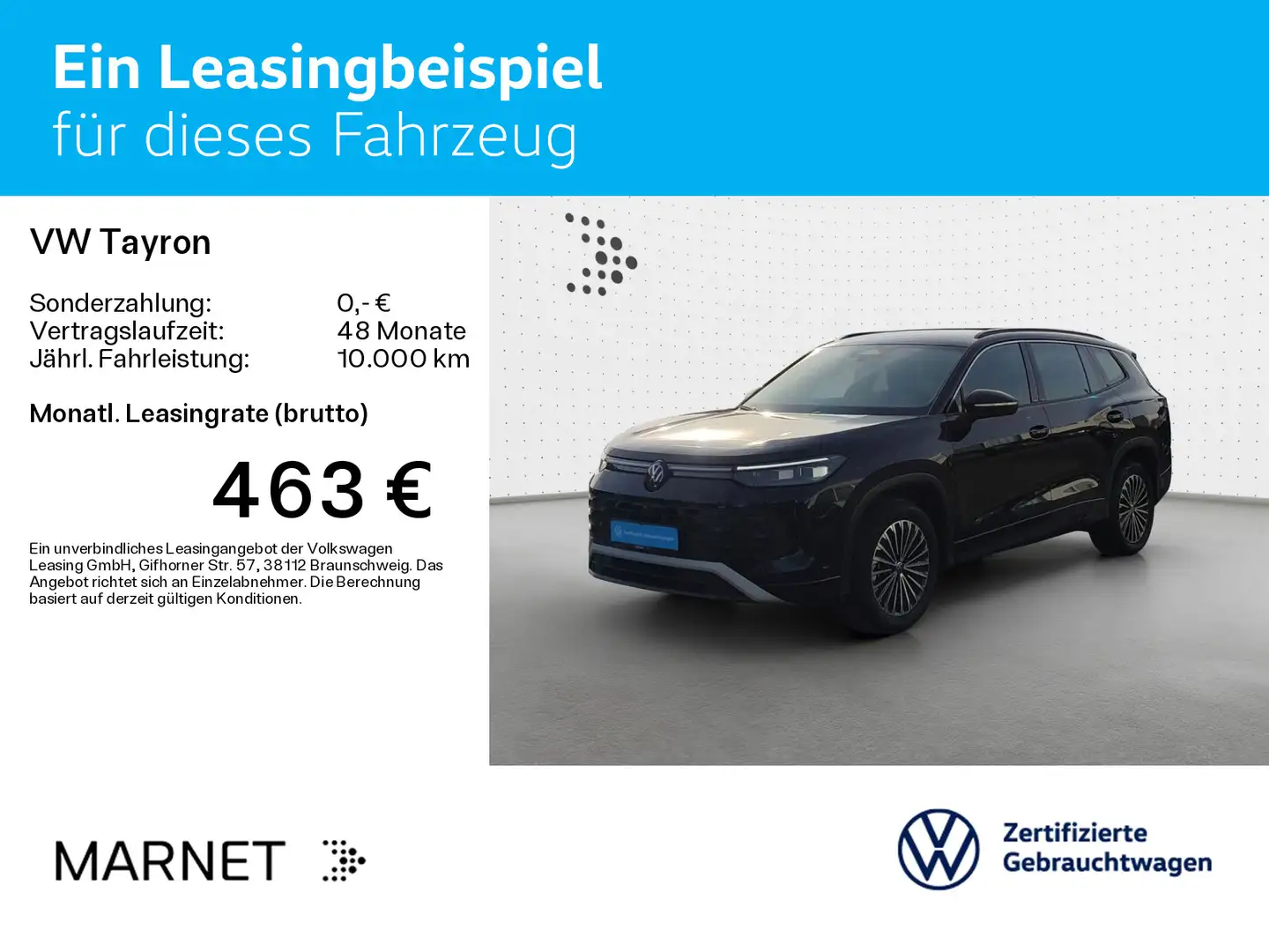 Volkswagen Tayron 1.5 eTSI DSG LIFE*7-SITZER*AHK*KAMERA*NAV Noir - 2