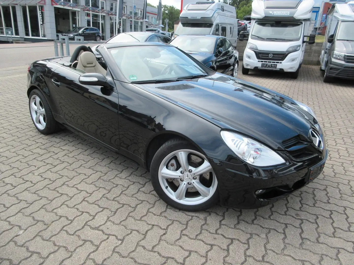Mercedes-Benz SLK 350 /Bi-Xenon/Airscarf/Leder/Navigation/Sitzh Negru - 2