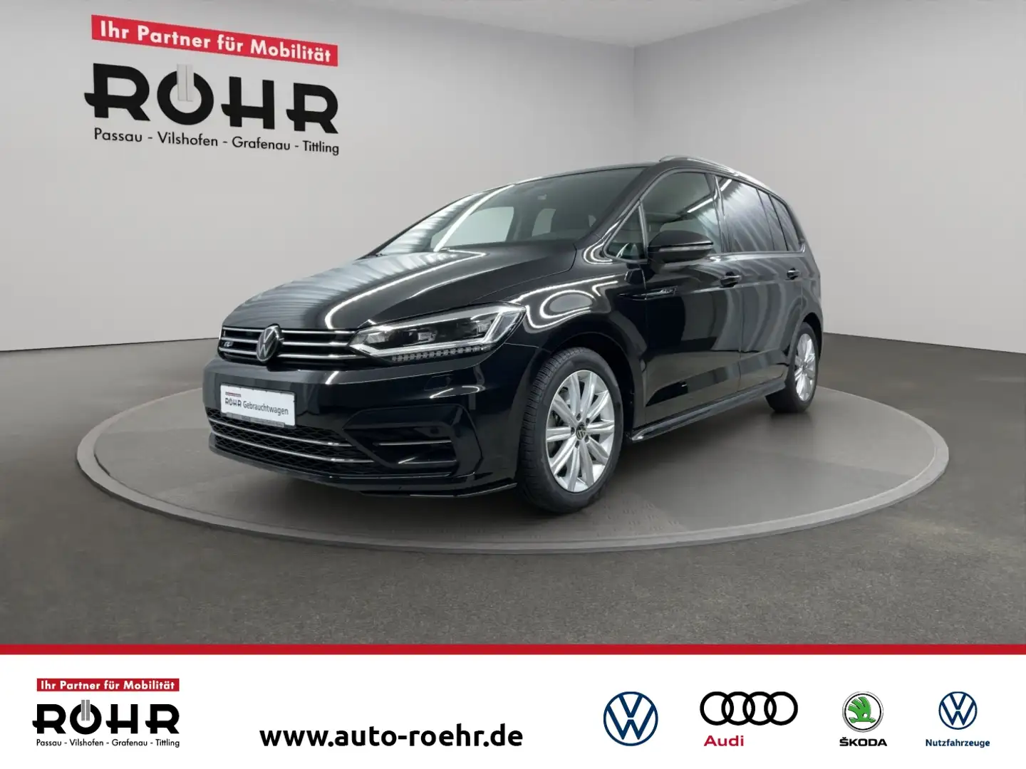 Volkswagen Touran R-Line (Navi.Klima.Regensensor) 1.5 TSI DSG Schwarz - 1
