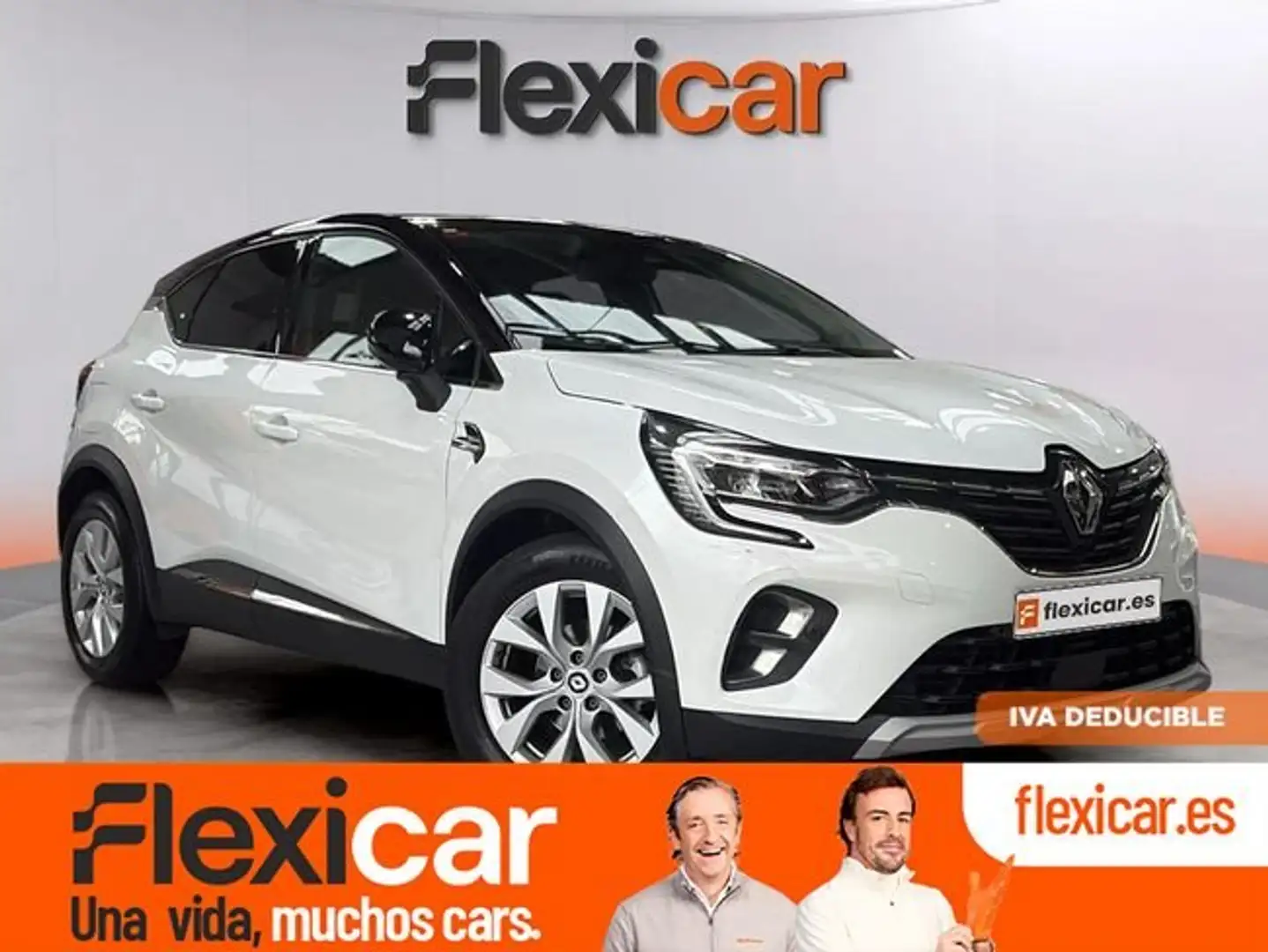 Renault Captur Intens TCe 140CV GPF Micro Híbrido Blanco - 1