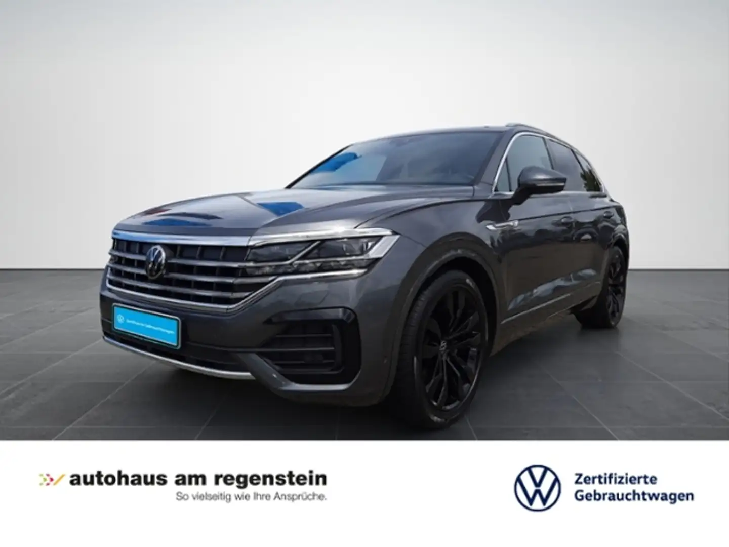 Volkswagen Touareg 3.0TDI Matrix/AHK/Luft/HUD/Pano Grau - 1