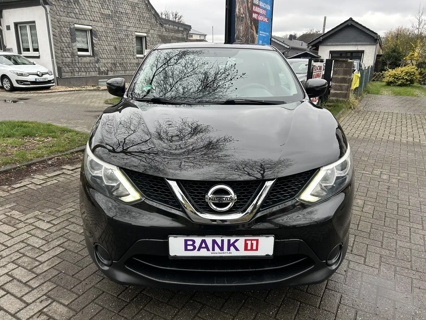 Nissan Qashqai Visia/ Zahnriemen Neu/ Garantie/ Finanzierung Schwarz - 1