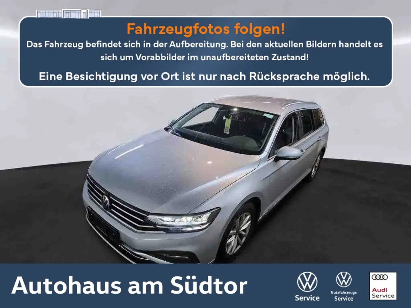 Volkswagen Passat Variant Business 2.0 TDI DSG LED AHK RFK Silber - 1