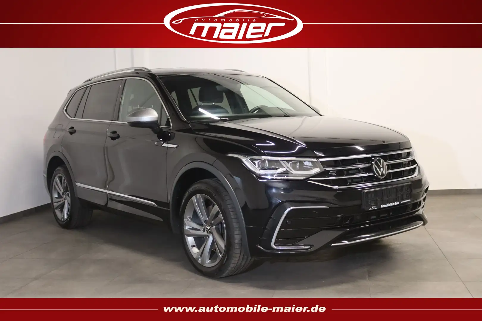 Volkswagen Tiguan Allspace 2.0 TDI R-Line 4M.-Virtual-7Si.- Чёрный - 1