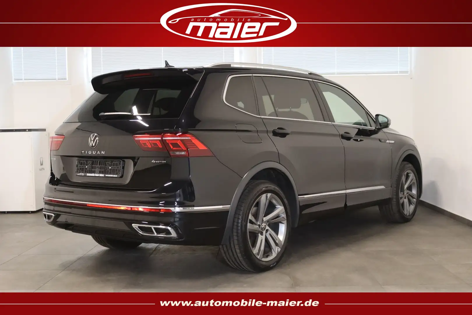 Volkswagen Tiguan Allspace 2.0 TDI R-Line 4M.-Virtual-7Si.- Чёрный - 2