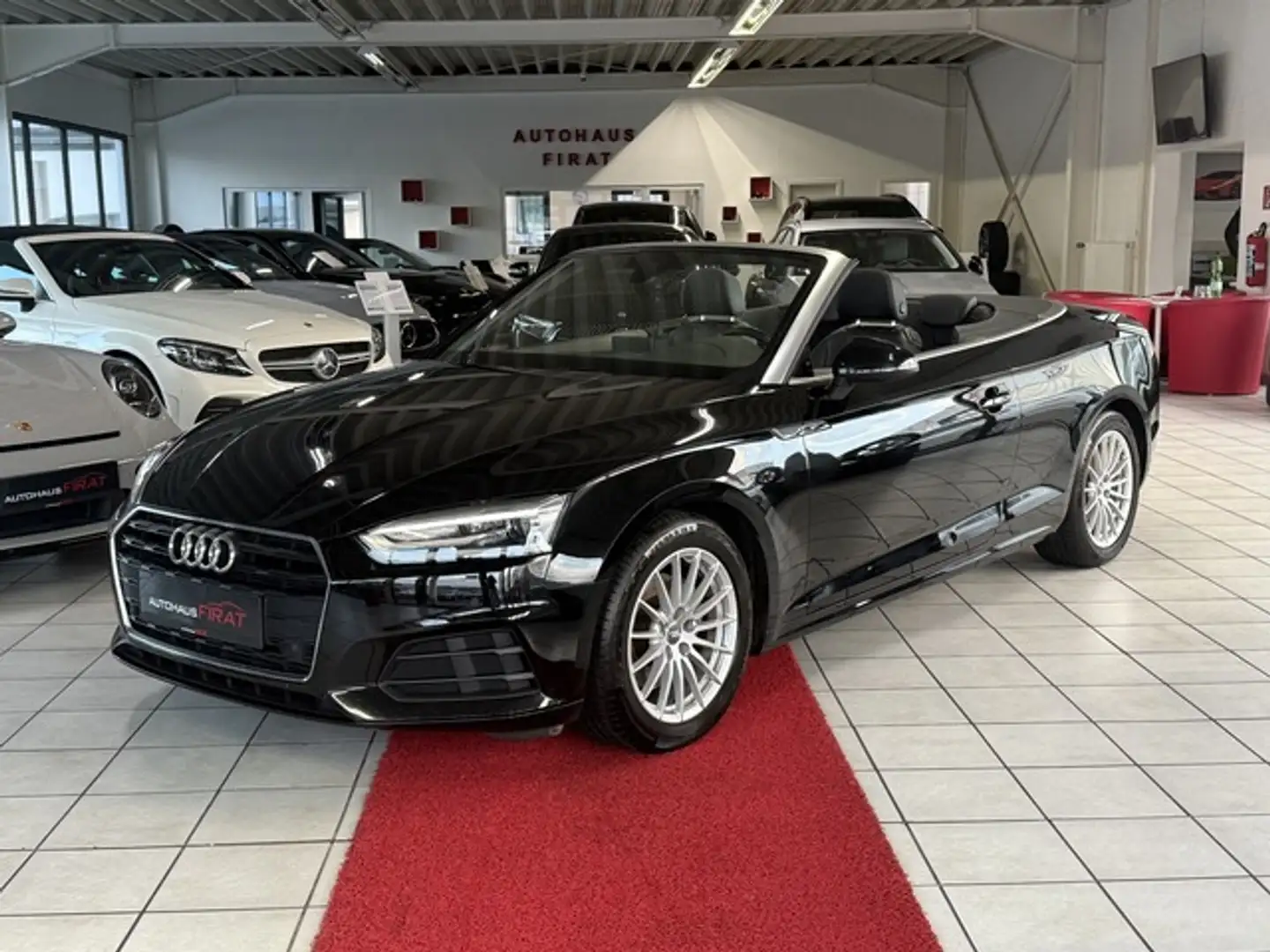 Audi A5 Cabriolet I.Hand+Scheckheft Schwarz - 1