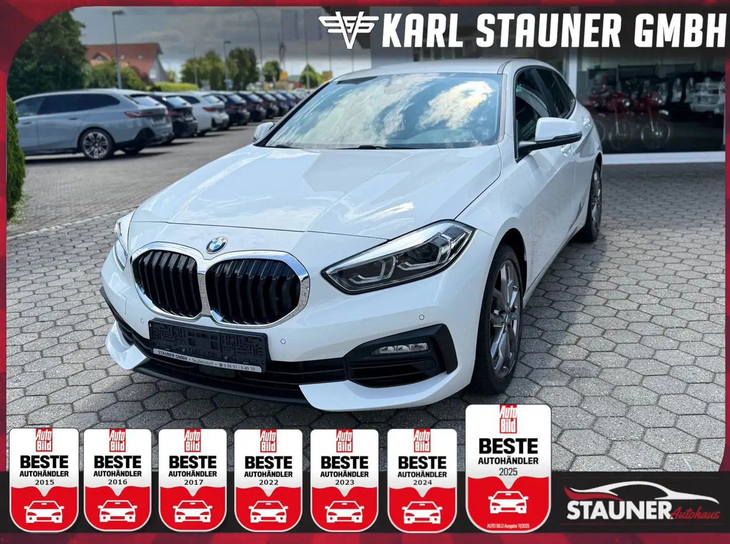 BMW 120 i Limousine Advantage PDC LED Weiß - 1